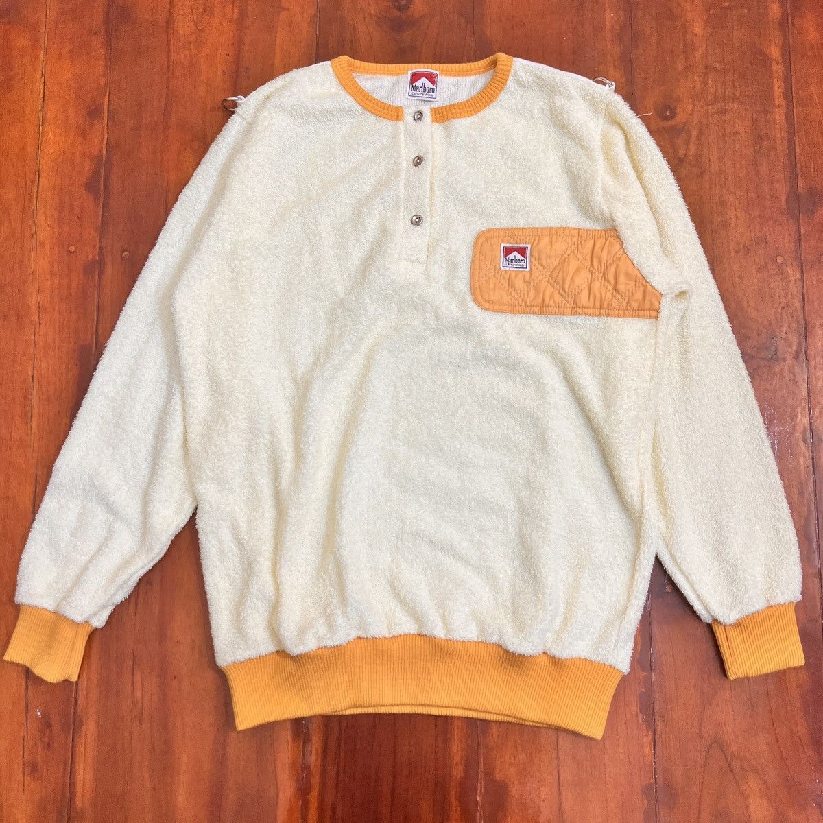 Marlboro Classics Vintage Marlboro sweater racing Size US S / EU 44-46 / 1 - 1 Thumbnail