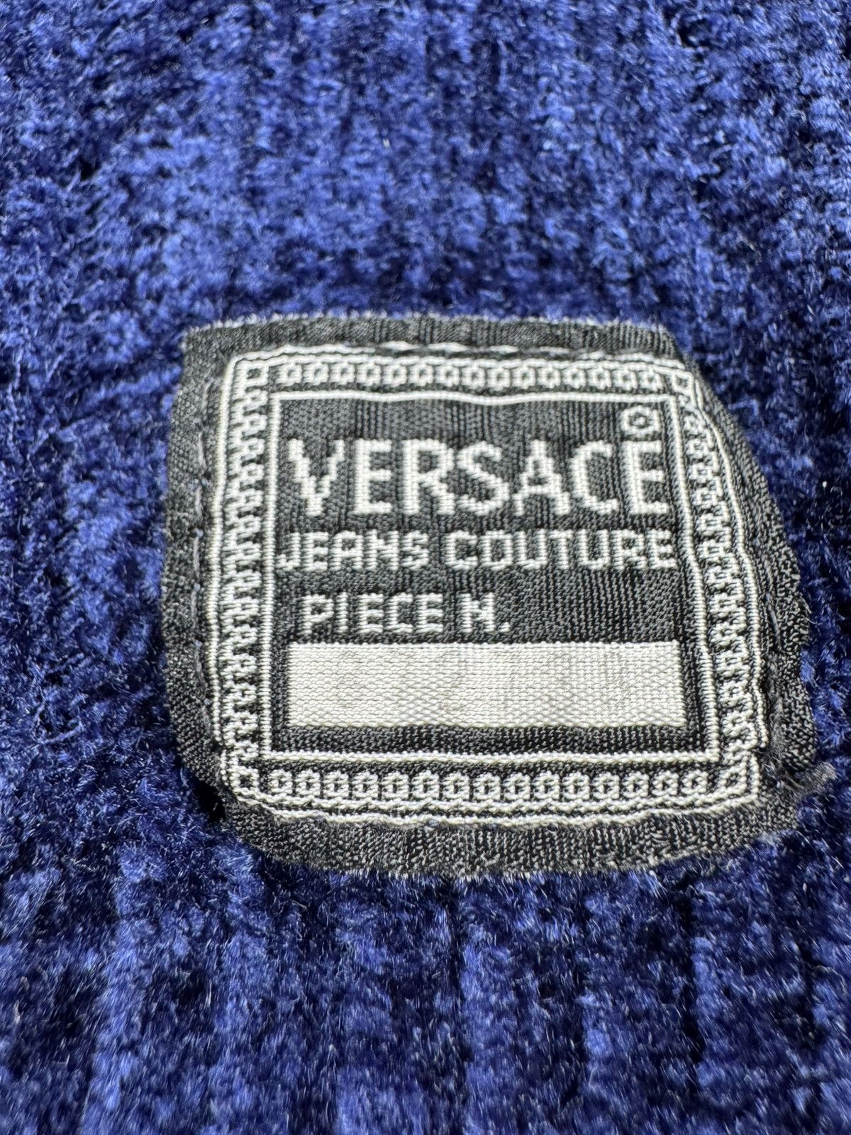 Versace Jeans Couture Versace Jeans Velour Velvet Sweater Pullover Sweatshirt Size XL / US 12-14 / IT 48-50 - 7 Thumbnail