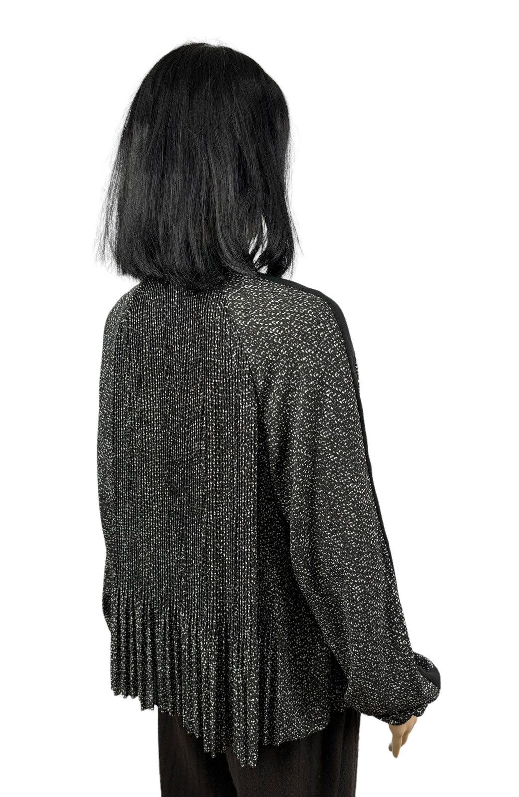 Other Marc Cain Pleaded Polka Dot Printed Blouse 1/3 Zip size M Size M / US 6-8 / IT 42-44 - 9 Thumbnail