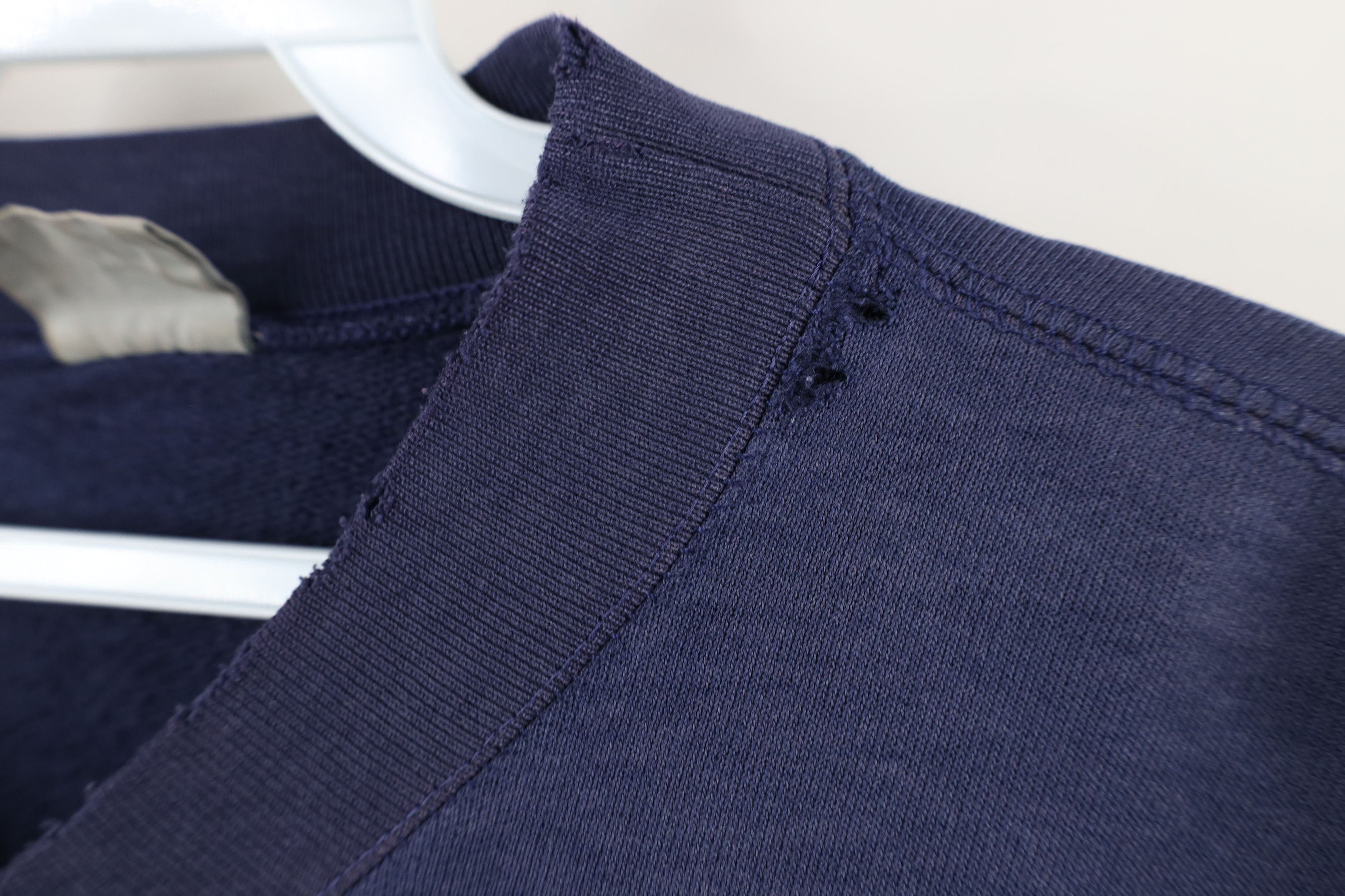 Carhartt × Vintage Vintage 90s Carhartt Spell Out Crewneck Sweatshirt Navy Blue Size US XXL / EU 58 / 5 - 6 Thumbnail