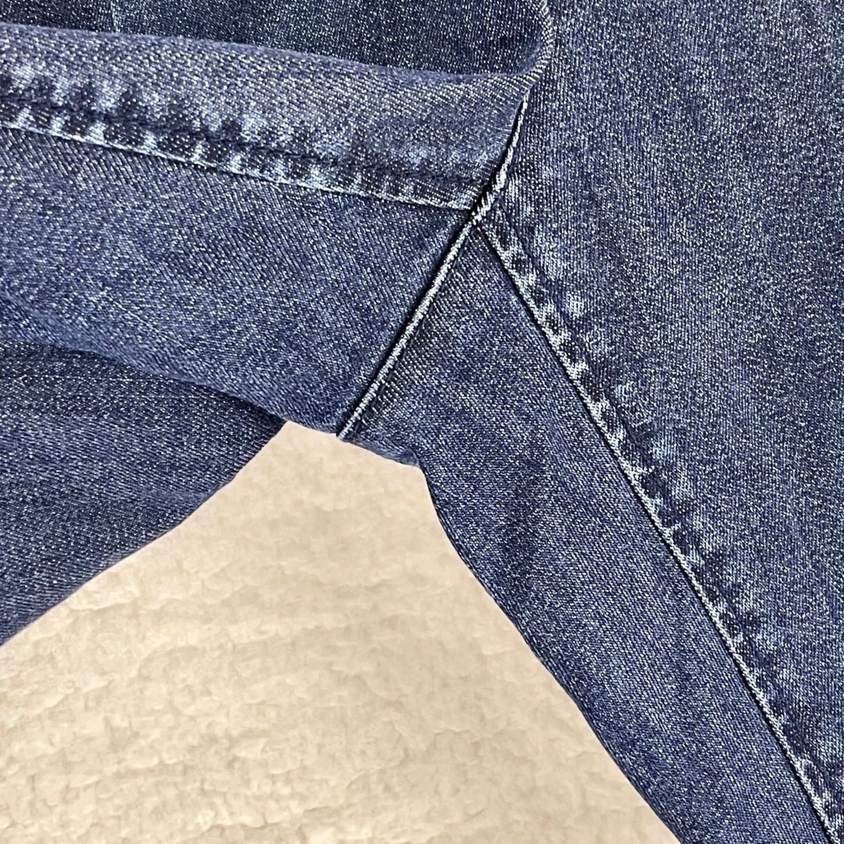 J. Jill J. Jill Jeans Womens 10 Blue Denim Front-Slit Ankle Mid Rise Authentic Fit Modern Bohemian City Preppy Regular Womens Jeans 10 Blue Denim Size 32" / US 10 / IT 46 - 7 Thumbnail