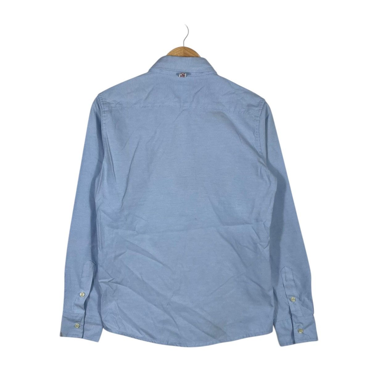 Visvim VISVIM Button-Down Oxford Shirt Light Blue Japanese Designer Size US M / EU 48-50 / 2 - 4 Thumbnail