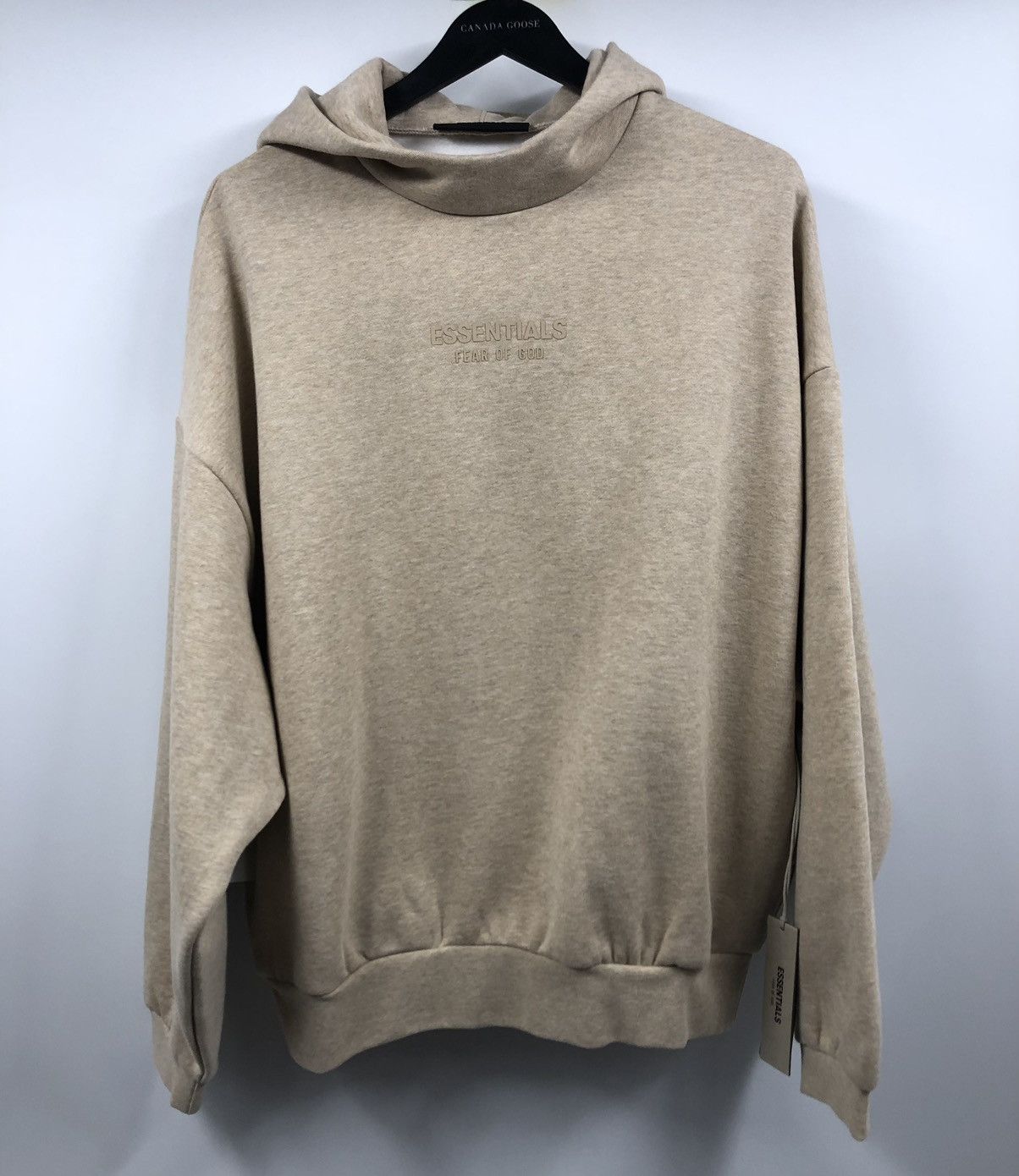 Essentials fear of god mock neck sweatshirt Matte 2024 blush