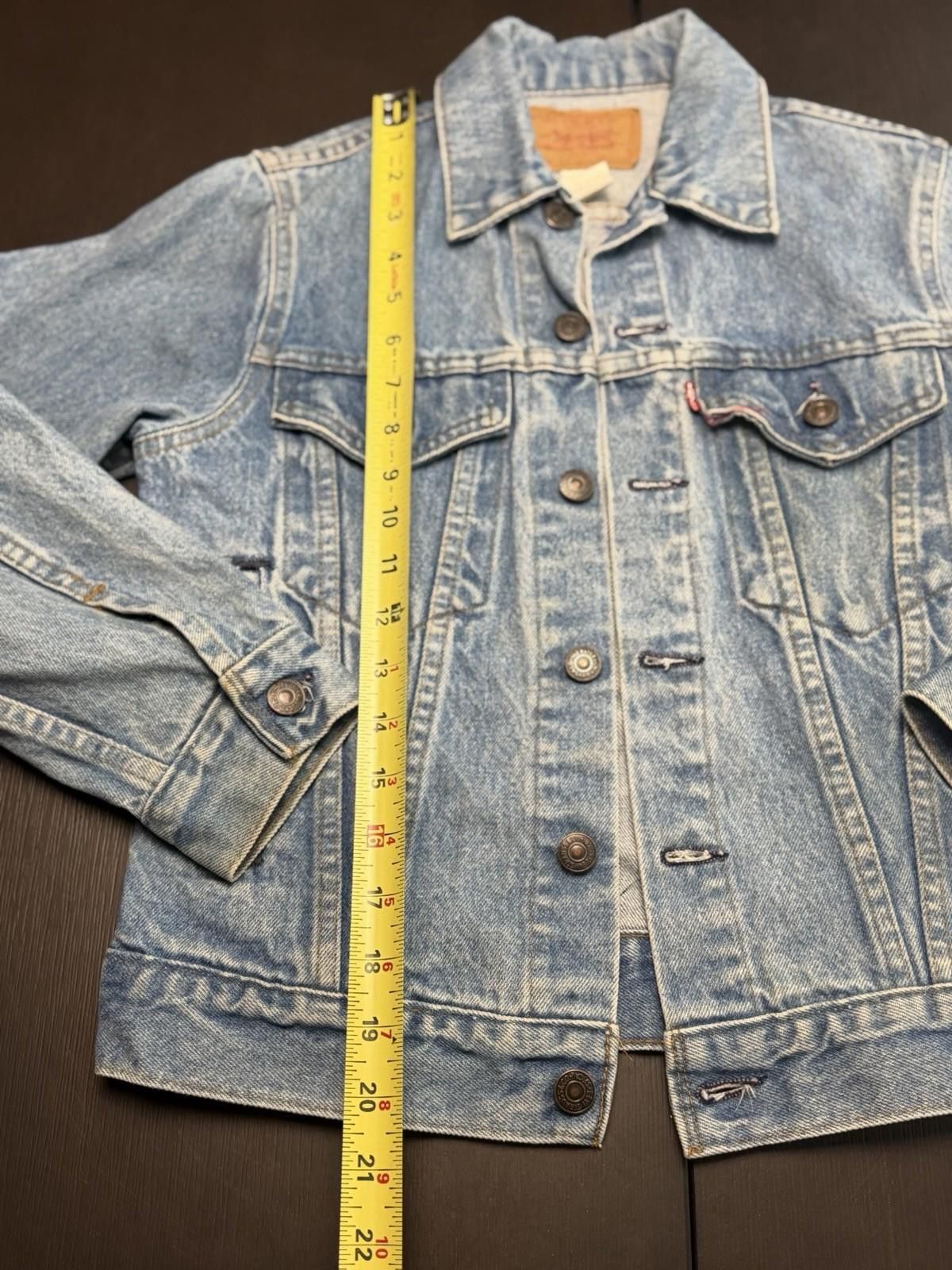 Levi's Vintage 80s 90s Levi’s 70506 Youth Size 14 Denim Jacket USA Size US S / EU 44-46 / 1 - 4 Thumbnail