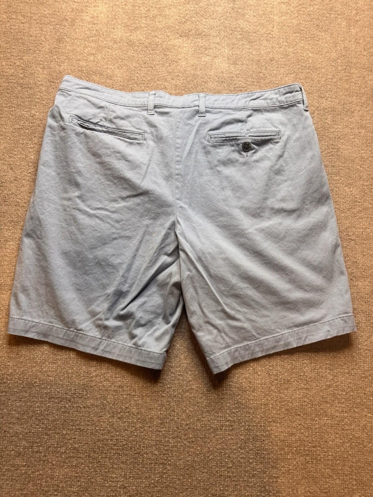 George George Men's Blue Size 36 Shorts 9" inseam Flat Front 750 Size US 36 / EU 52 - 3 Thumbnail