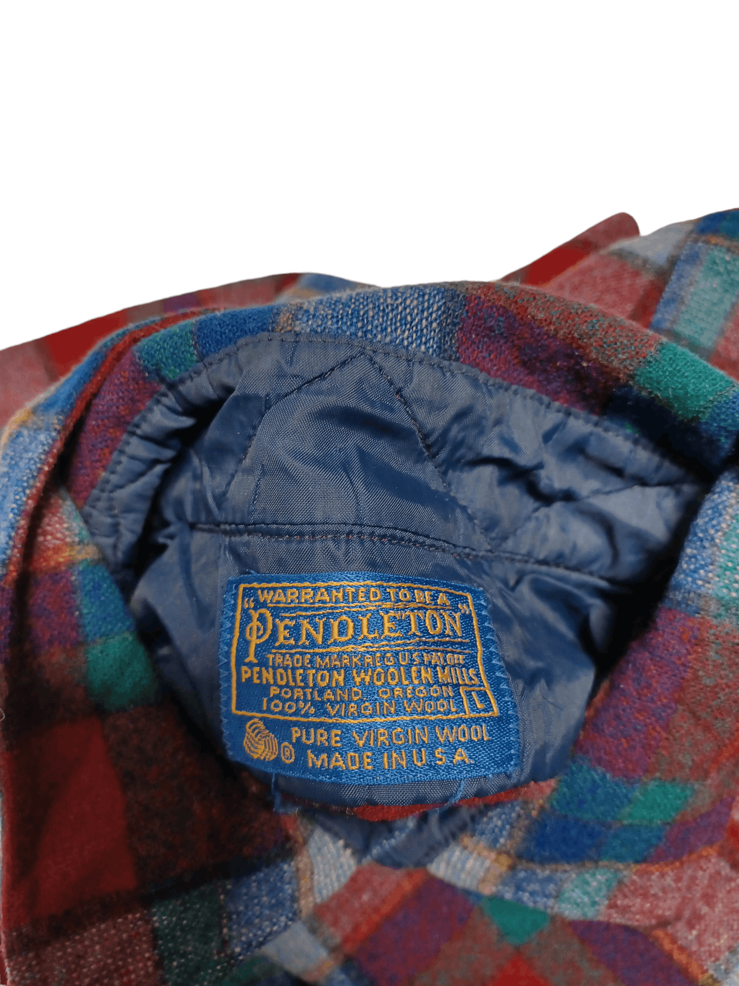 Pendleton Pendleton vintage 100% Wool made in USA checkered shirt Size US L / EU 52-54 / 3 - 4 Thumbnail