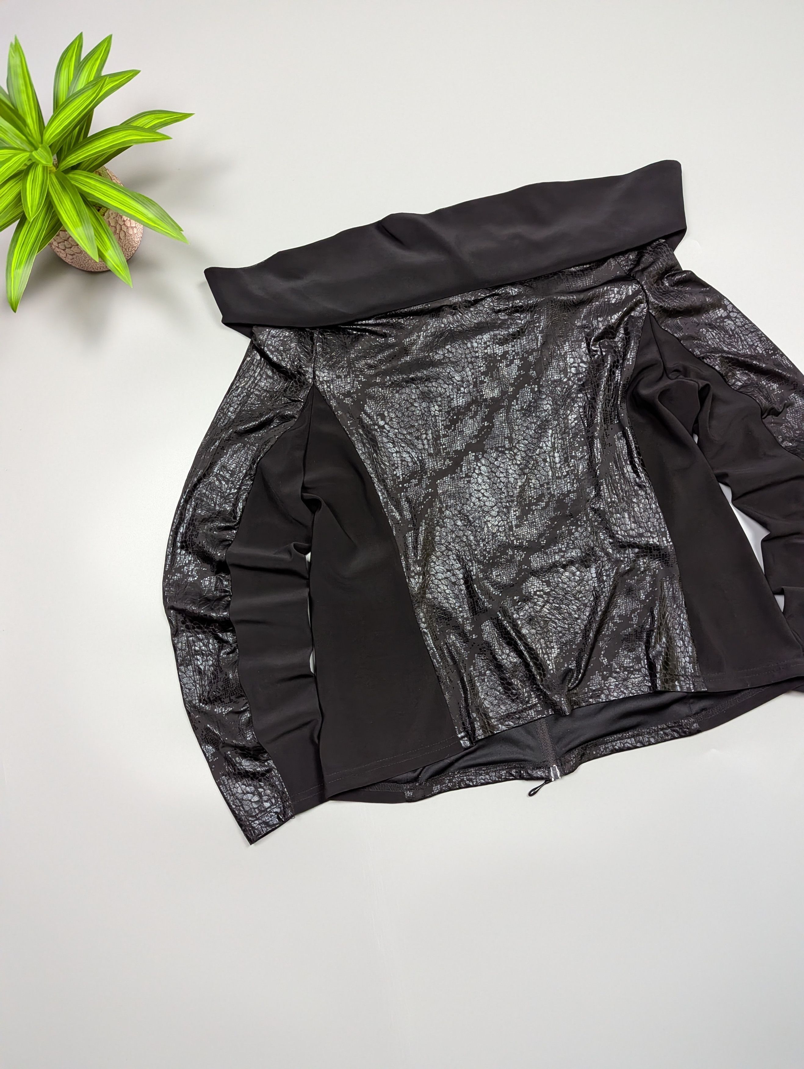 Joseph Ribkoff Joseph Ribkoff VTG Women's Metallic Black Jacket US15 Size XL / US 12-14 / IT 48-50 - 11 Thumbnail