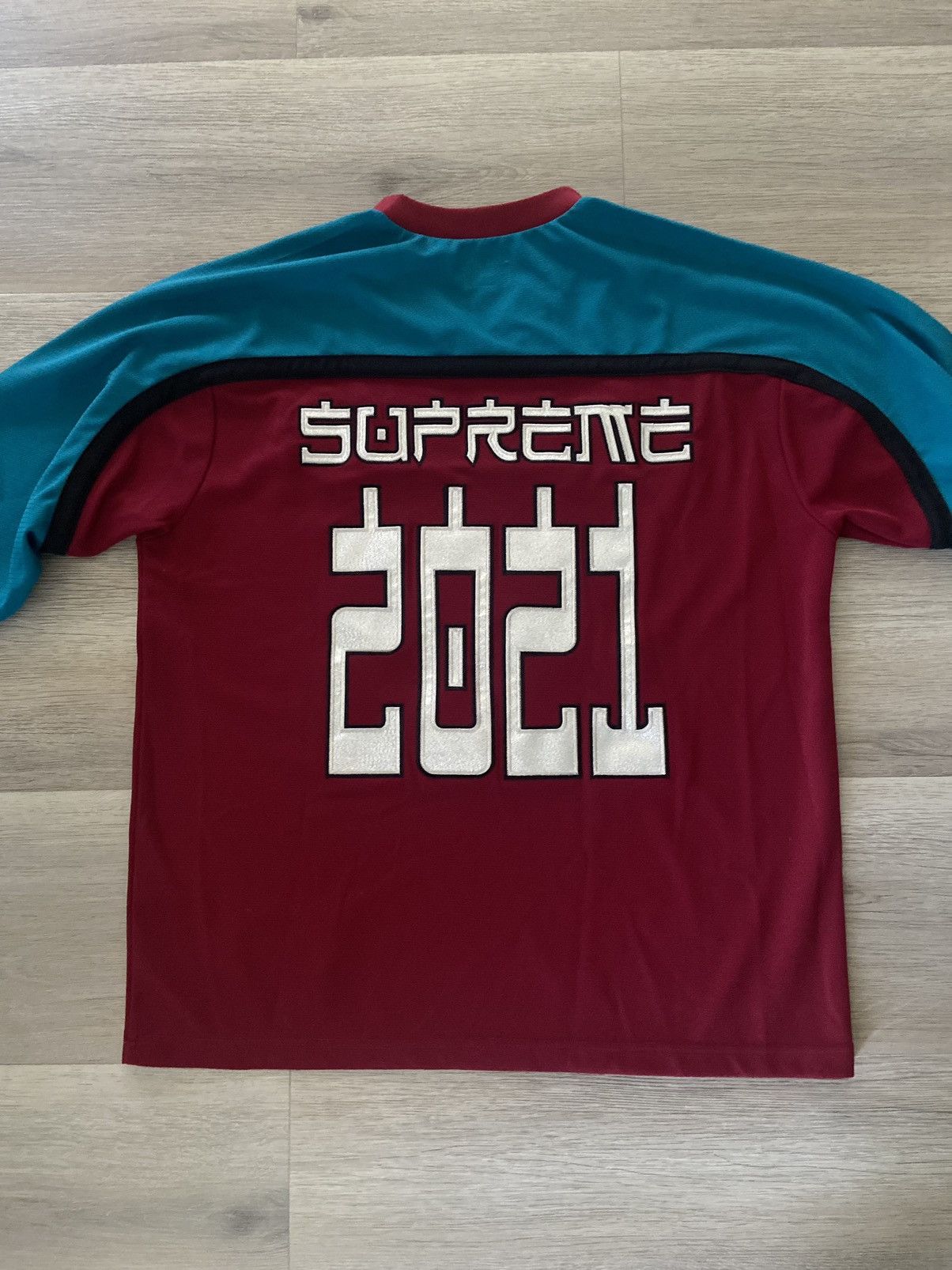 SUPREME Demon Hockey Jersey Lサイズ ブラック Supreme Demon FW 2021