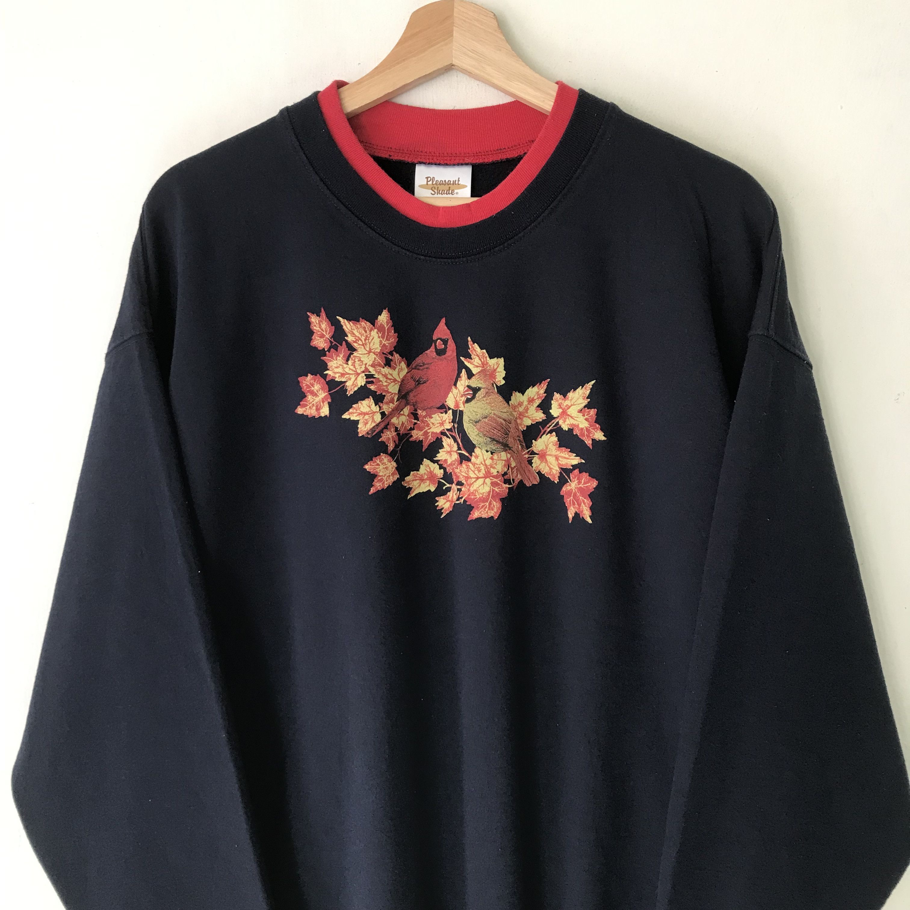 Vintage Vintage 90s Cardinal Birds Graphic - 209 Size US L / EU 52-54 / 3 - 3 Thumbnail