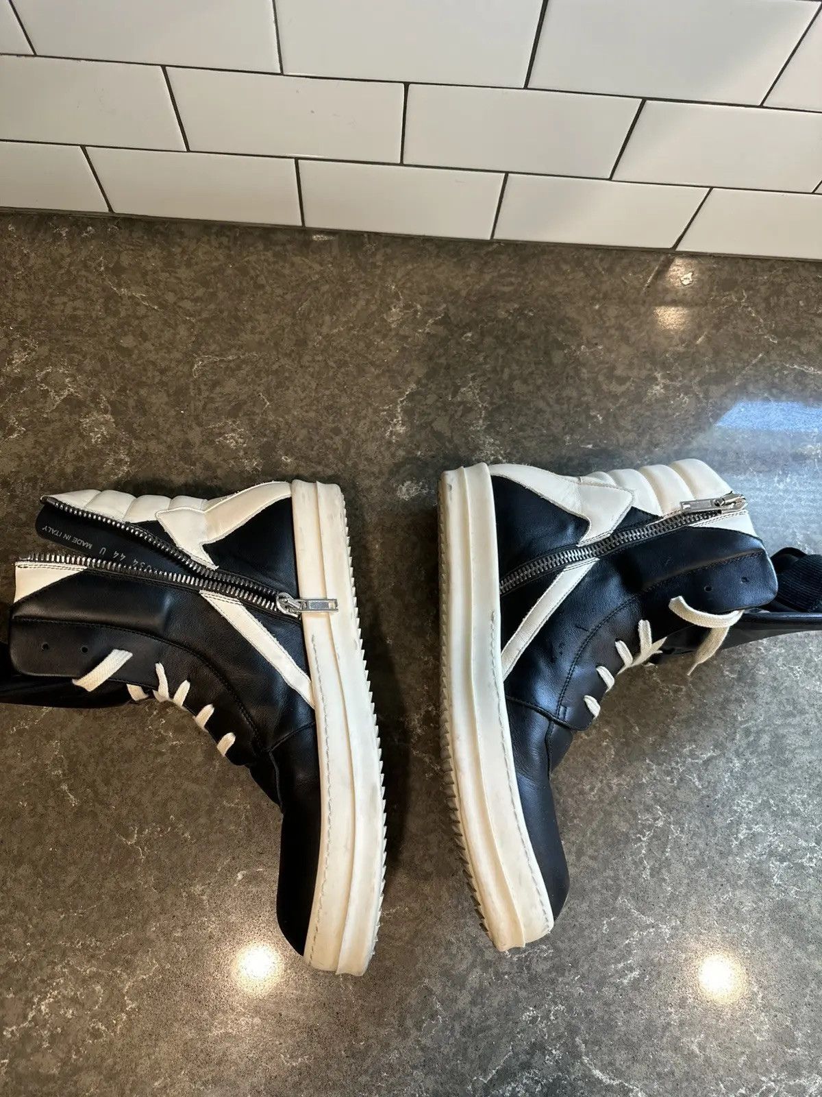 Rick Owens Rick Owens Geobasket Size US 11 / EU 44 - 1 Thumbnail