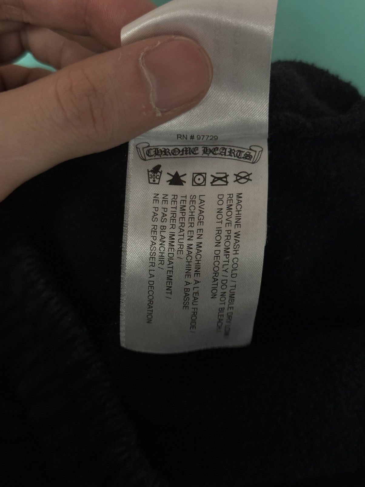 Chrome Hearts Chrome Hearts Website Exclusive Sweatpants Size L Black Size US 33 - 14 Thumbnail