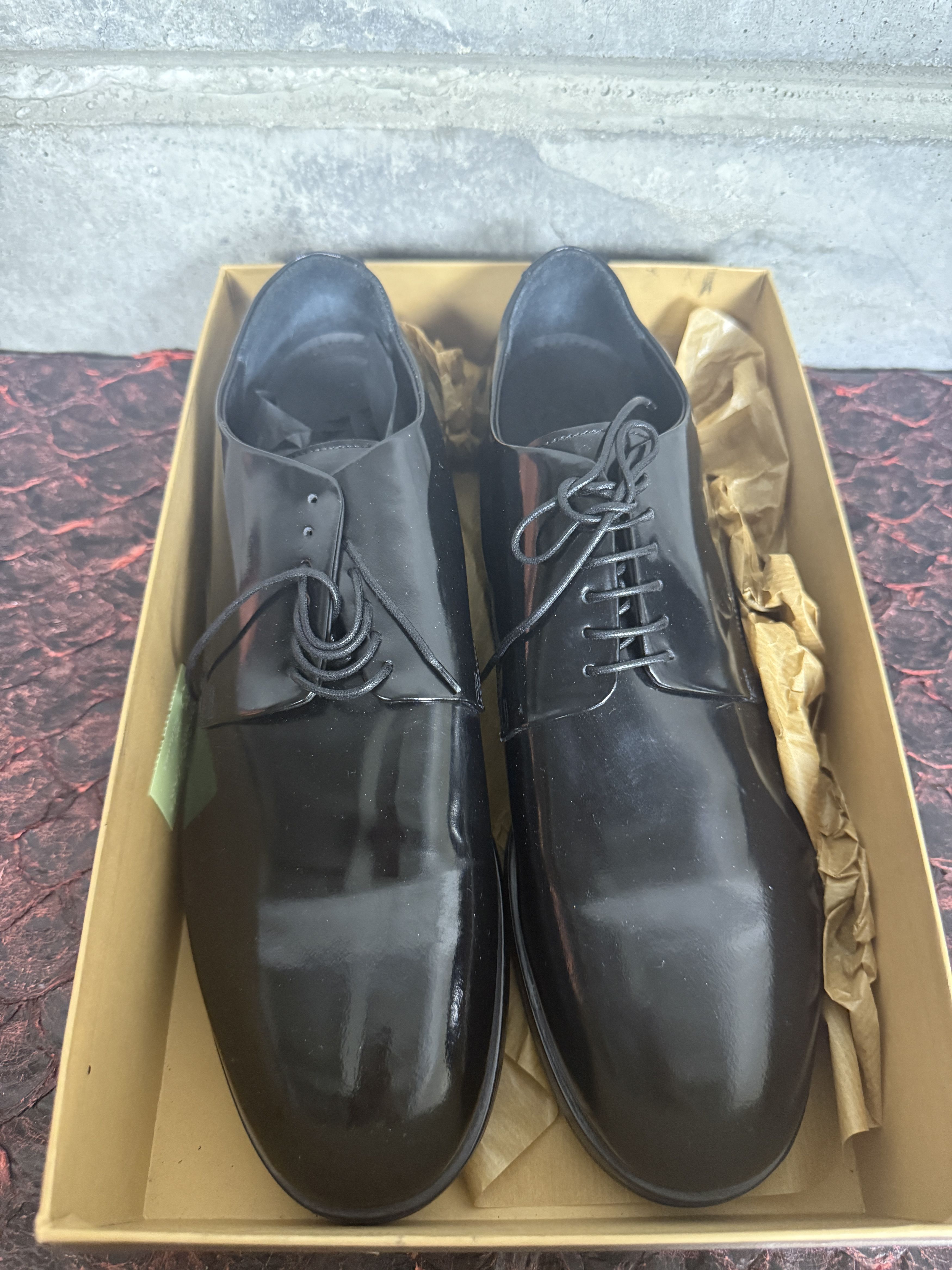 Alberto Fasciani $580 Alberto Fasciani Quincy OXFORD Leather Derby Shoe Size US 12 / EU 45 - 8 Thumbnail