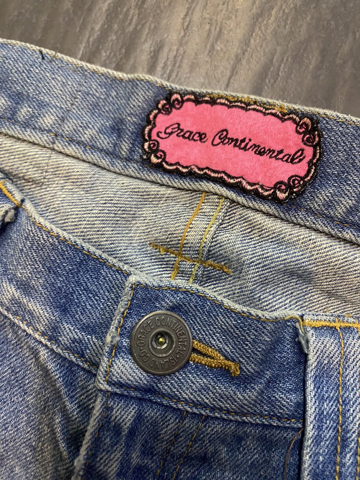 Hysteric Glamour × Japanese Brand Flare jeans Grace Continental Island Japan 🇯🇵 boot Cut Size 32" / US 10 / IT 46 - 5 Thumbnail