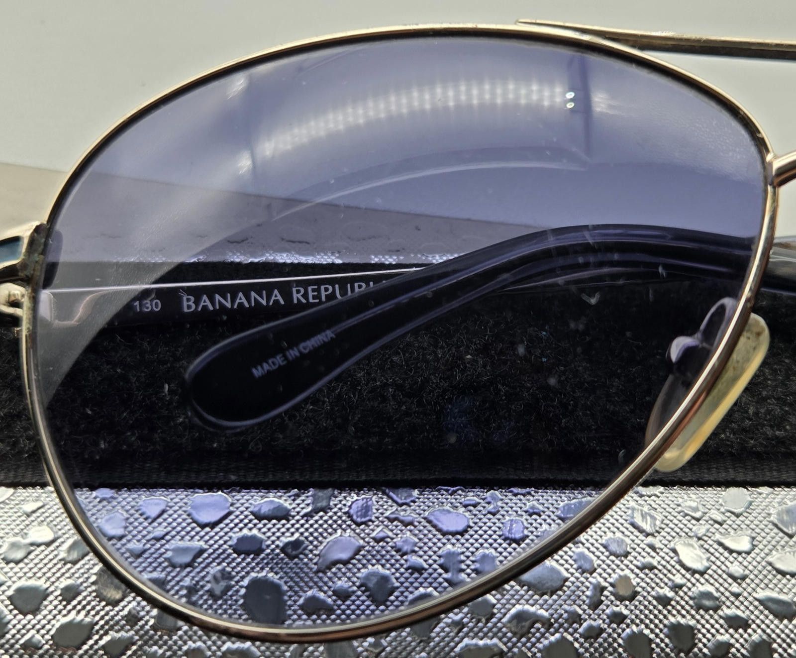 Banana Republic Banana Republic HELENE/S 03YG A8 Gold Sunglasses 60-15-130 Size ONE SIZE - 6 Thumbnail