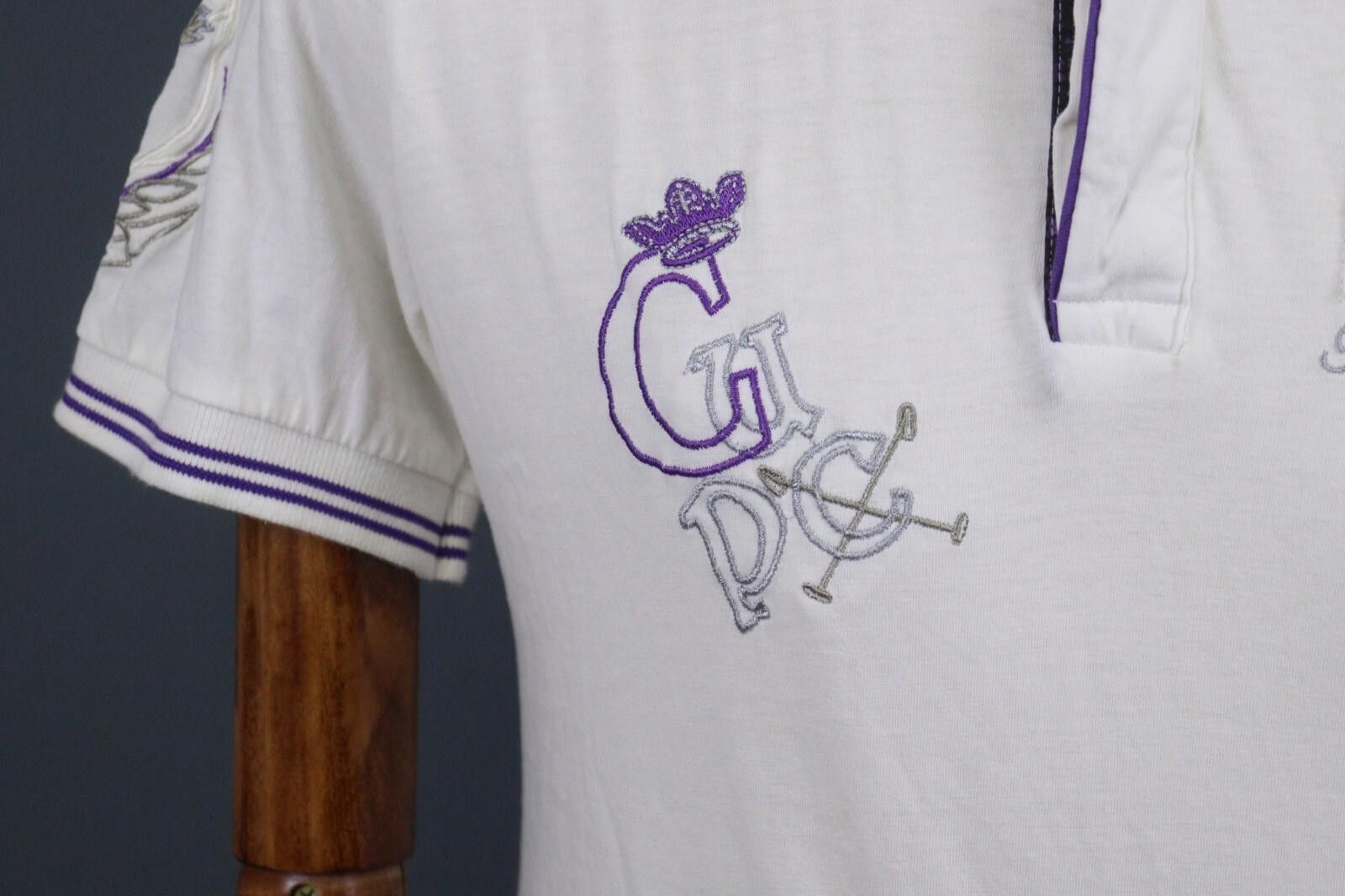 La Martina La Martina White #3 Big Logo Short Sleeve Polo Shirt Size M Size US M / EU 48-50 / 2 - 5 Thumbnail