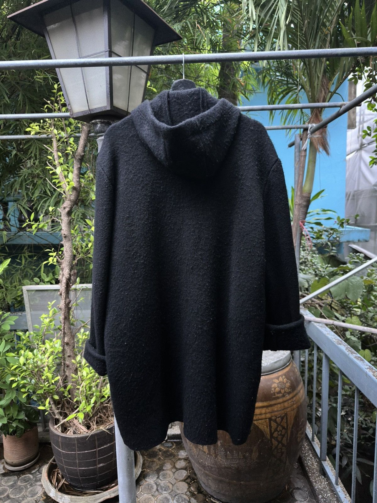 Yoshiyuki Konishi 1990s Yoshiyuki Konishi Python Patchworks Hooded Long Coat Size US XL / EU 56 / 4 - 2 Thumbnail