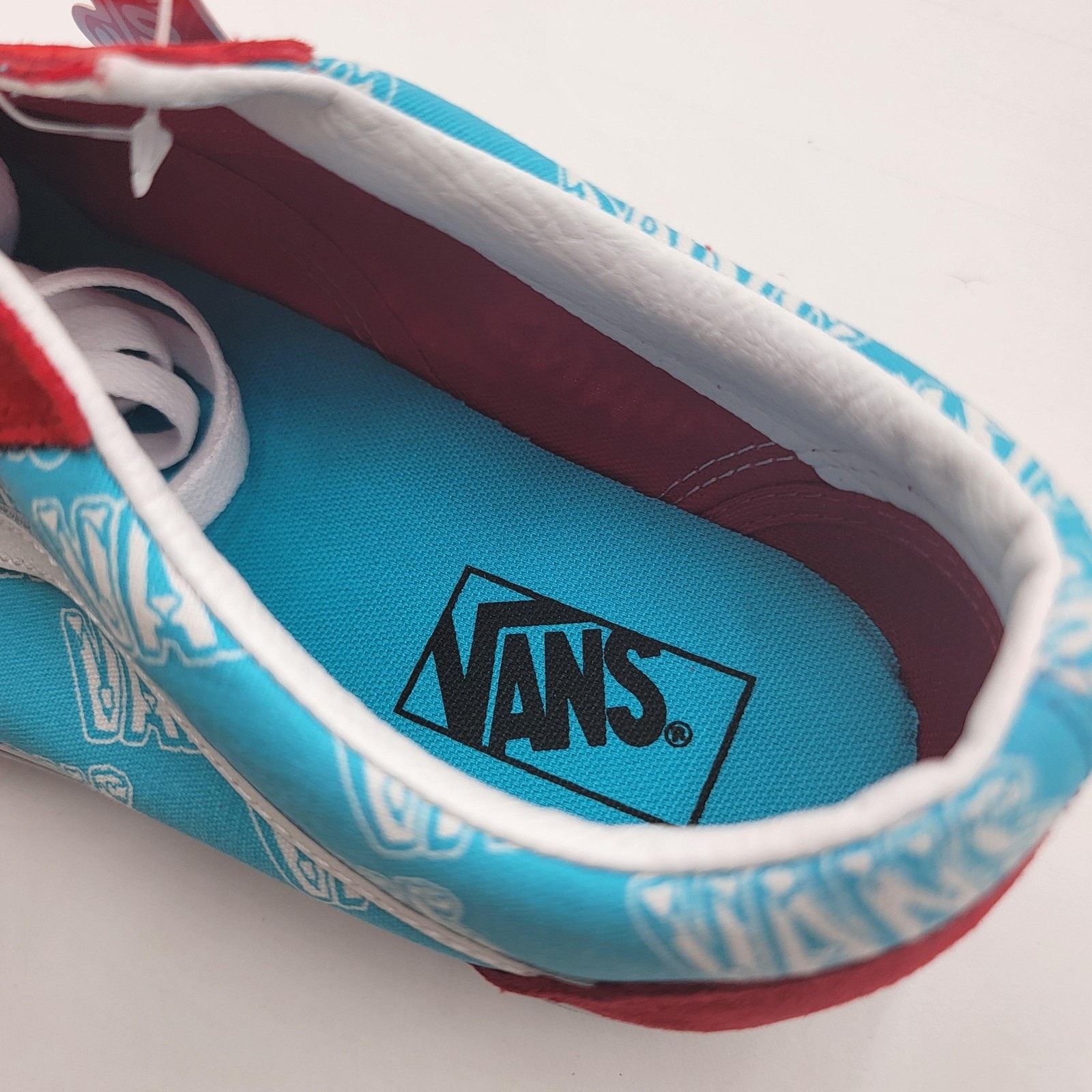 Vans Vans Old Skool Men Size 11 Red/Blue Retro Mart Skate Classic Size US 11 / EU 44 - 6 Thumbnail