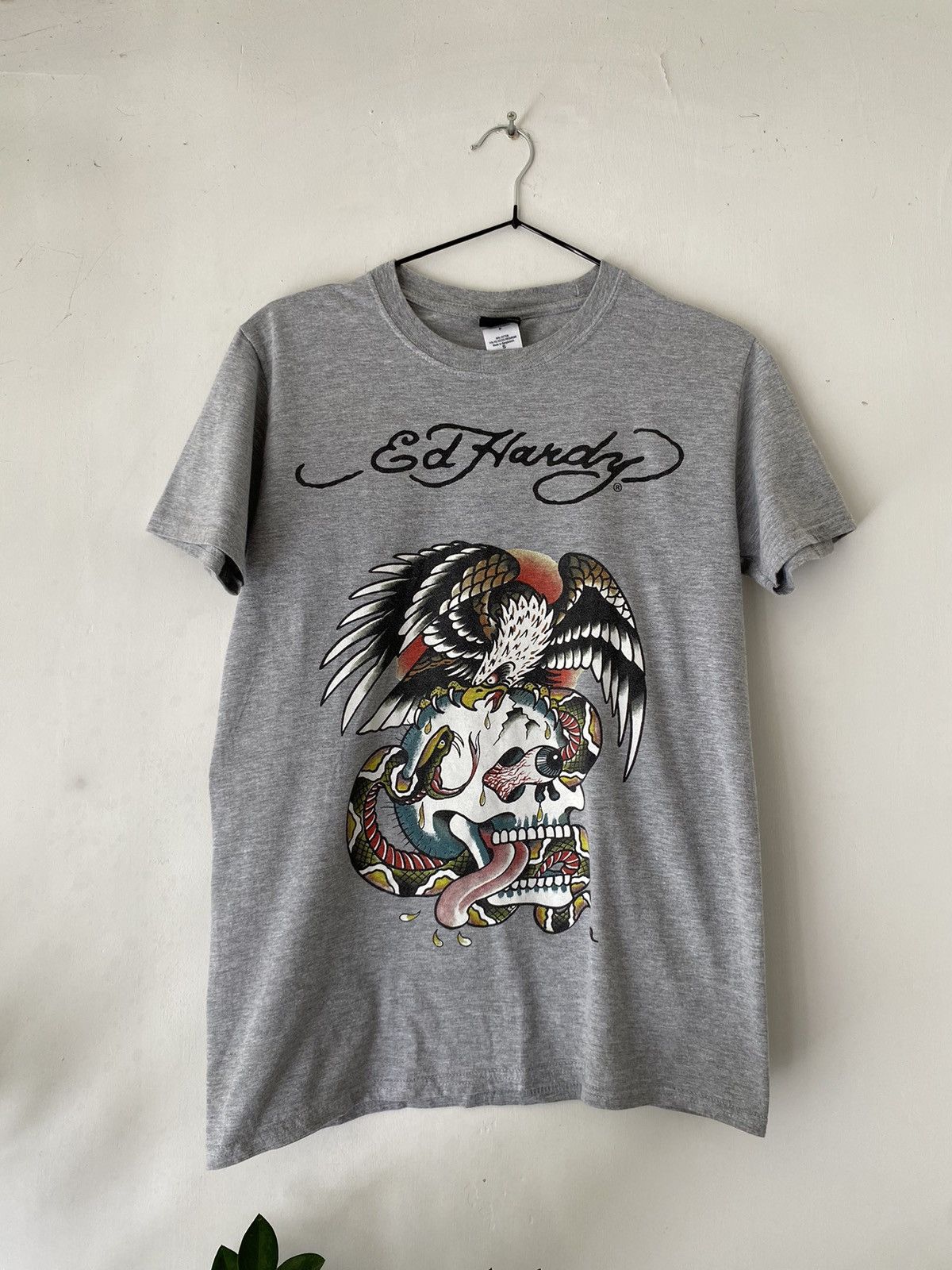 Ed Hardy × Vintage Vintage Ed Hardy T-shirt Size US S / EU 44-46 / 1 - 1 Thumbnail
