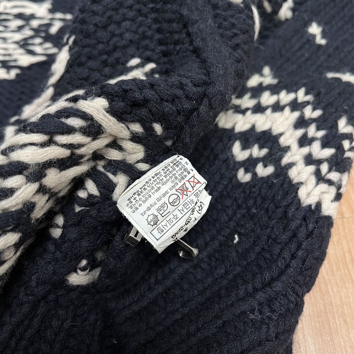Japanese Brand Cowichan Nordic Knit Wool Raindeer Abercrombie N Fitch Size M / US 6-8 / IT 42-44 - 10 Thumbnail