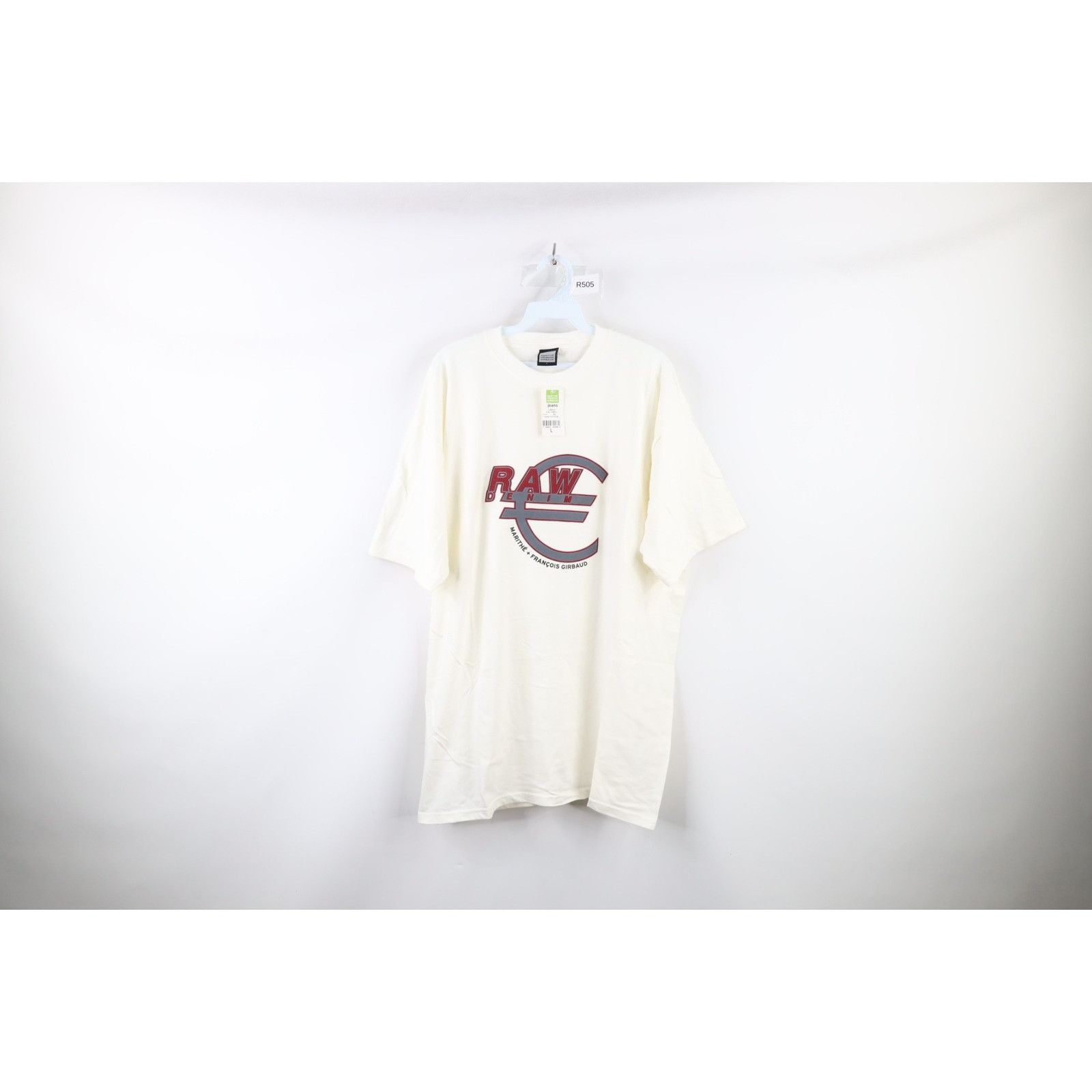 Marithe + Francois Girbaud × Vintage NOS Vintage 90s Marithe Francois Girbaud Euro T-Shirt Size US L / EU 52-54 / 3 - 1 Thumbnail