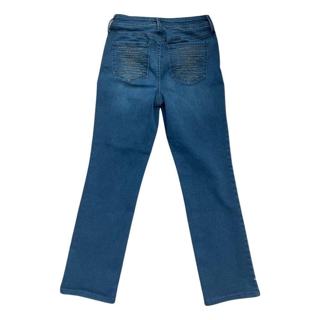 NYDJ NYDJ Marilyn Straight 5 Pocket Stretch Jeans Women’s Size 4. Size 27" / US 4 / IT 40 - 13 Thumbnail