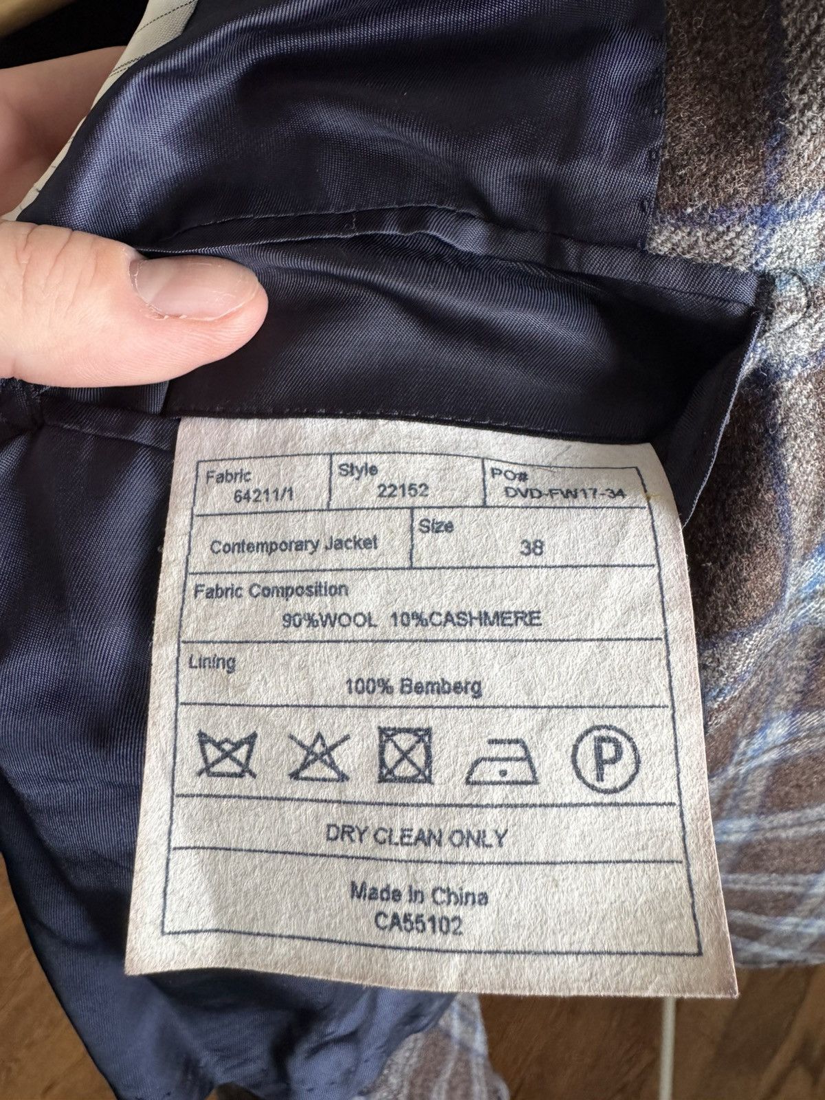 Spier & Mackay Spier & Mackay Brown Check Sport Coat Size 38R - 4 Thumbnail