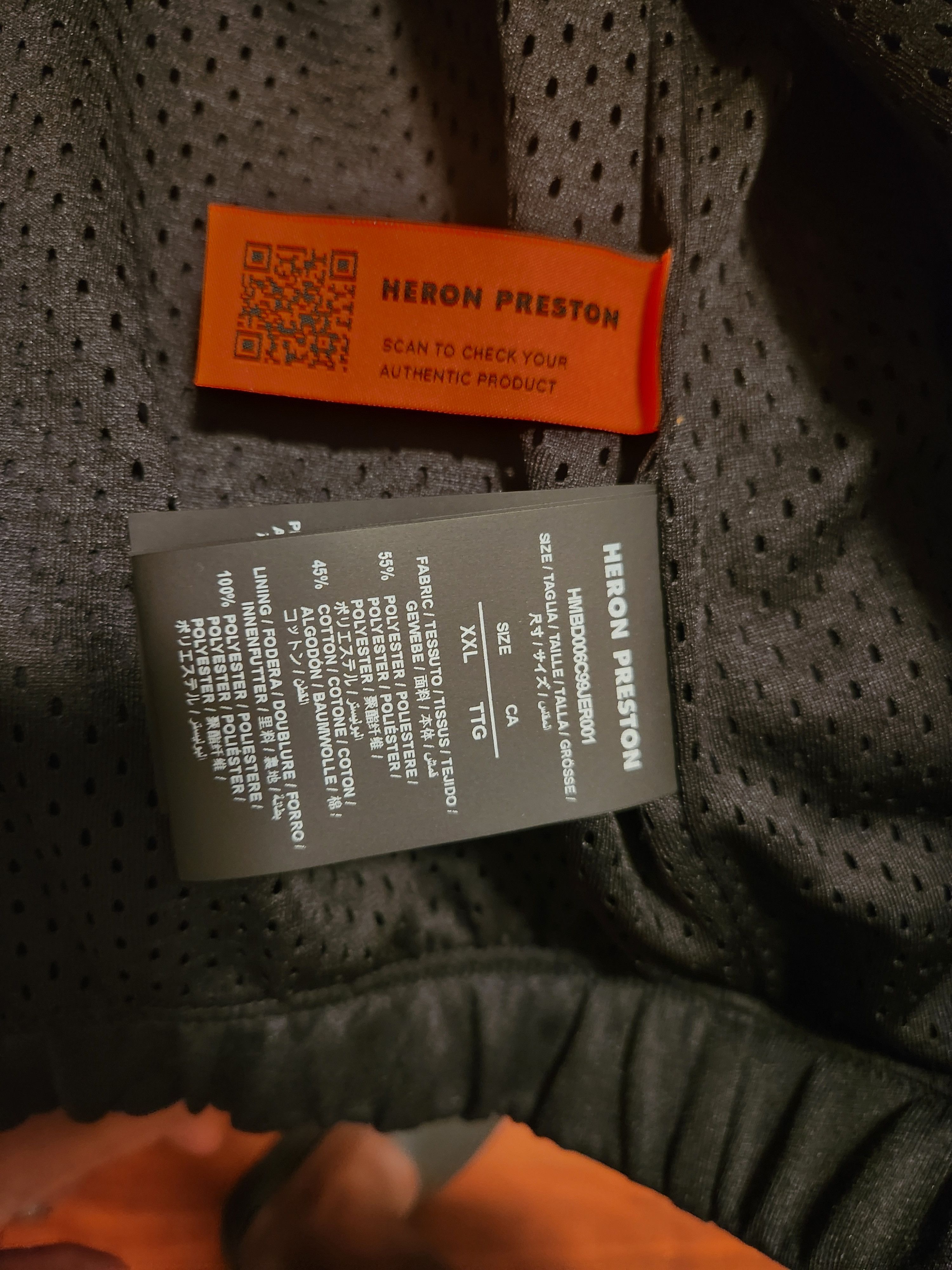 Heron Preston HP Patch Track Top 2xl XXL (fits 3xl, XXXL) Size US XXL / EU 58 / 5 - 4 Thumbnail
