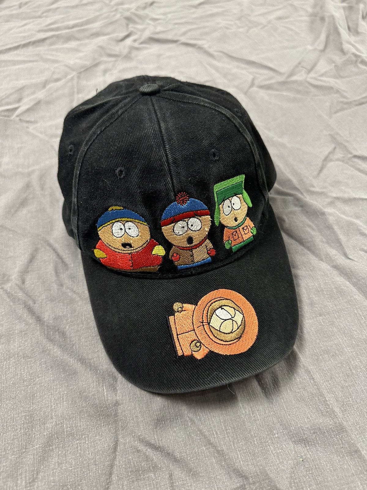 Pre-owned Movie X Vintage 1999 South Park Vintage Cap Y2k In Black