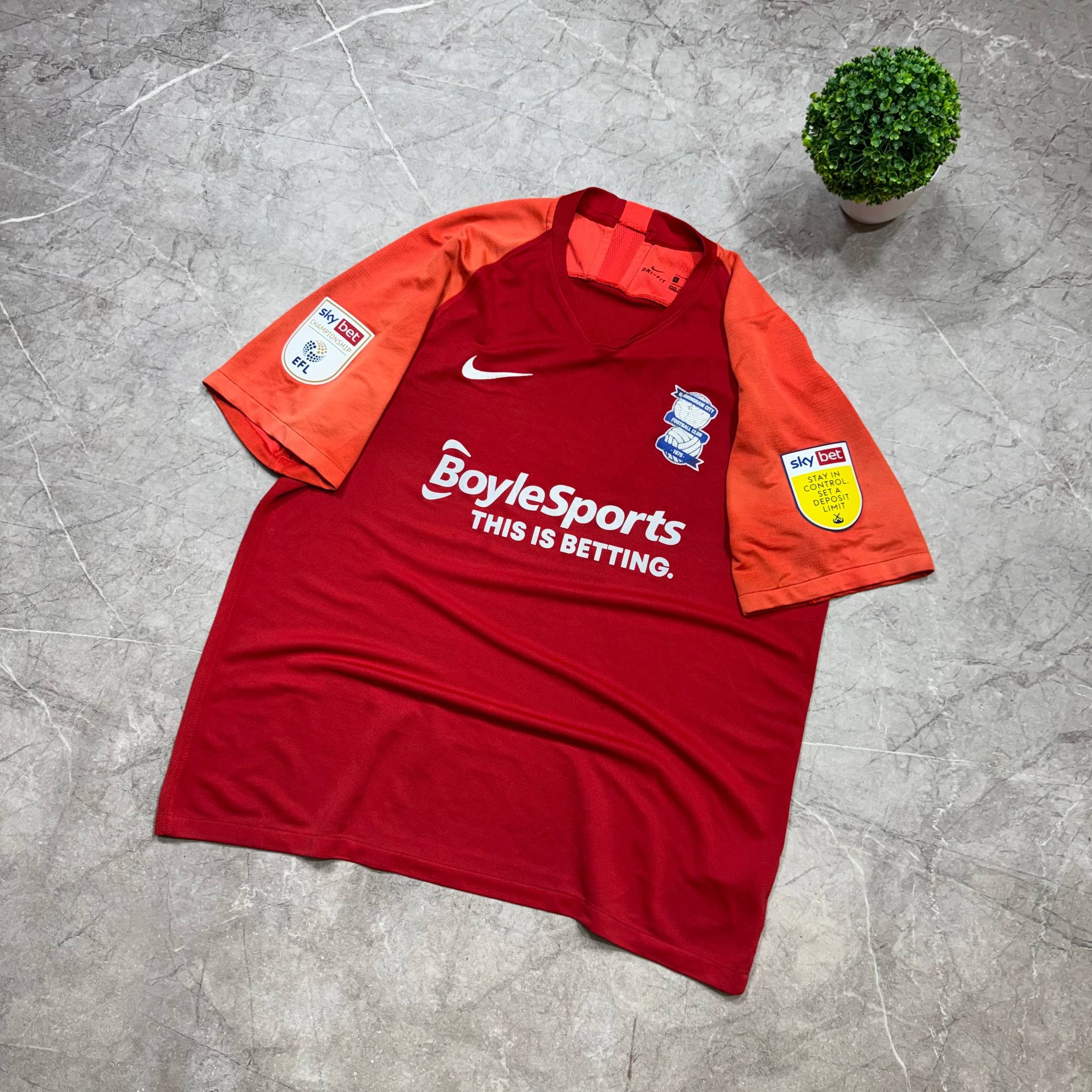 Nike Nike Birmingham City Away 2020/2021 Football Jersey T-Shirt Size US XL / EU 56 / 4 - 17 Thumbnail