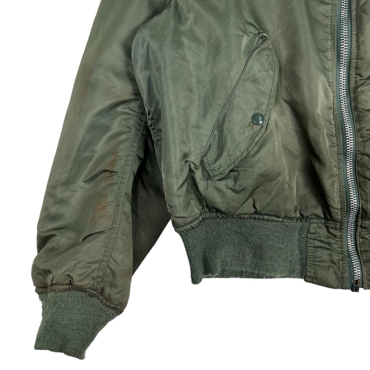 Alpha Industries 🔥 RIOT RIOT VINTAGE MA1 ALPHA REVERSIBLE BOMBER JACKET Size US L / EU 52-54 / 3 - 4 Thumbnail