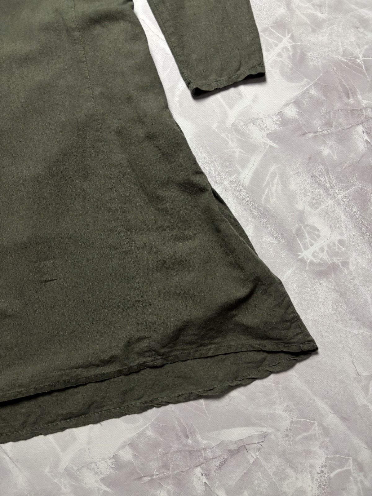 Gudrun Sjoden Gudrun Sjoden Dress Linen Cotton Long Sleeve Lagenlook XL Size XL / US 12-14 / IT 48-50 - 6 Thumbnail