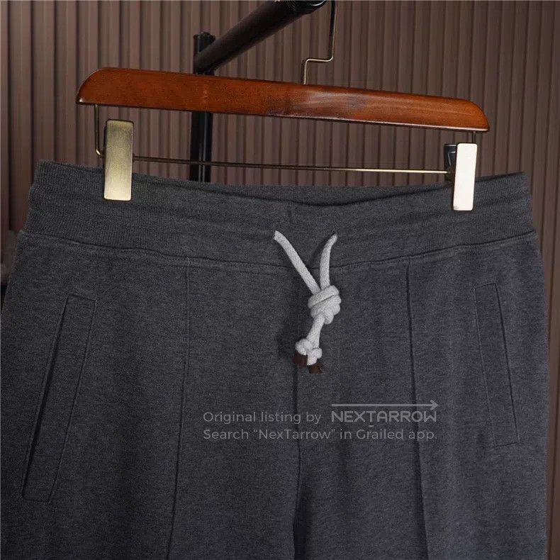 Brunello Cucinelli Brunello Cucinelli size 2XL Men's Dark Gray Island Cotton D Size US 30 / EU 46 - 4 Thumbnail