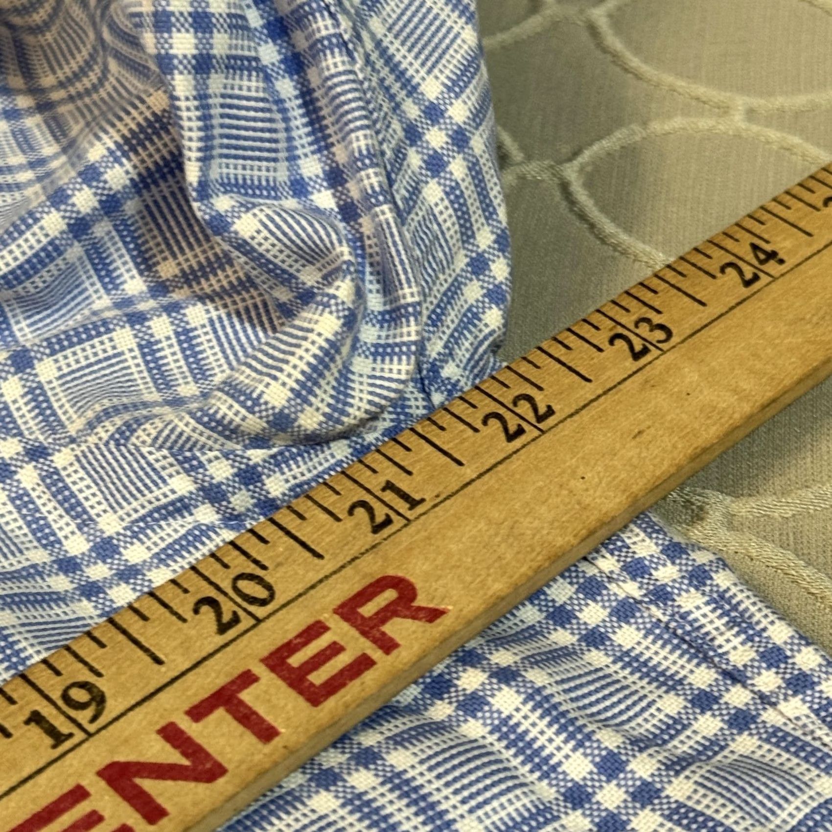Charles Tyrwhitt Charles Tyrwhitt Shirt Mens 16 35 Blue White Plaid Slim Fit Button Down Cotton Dress Shirt Mens Size US L / EU 52-54 / 3 - 6 Thumbnail