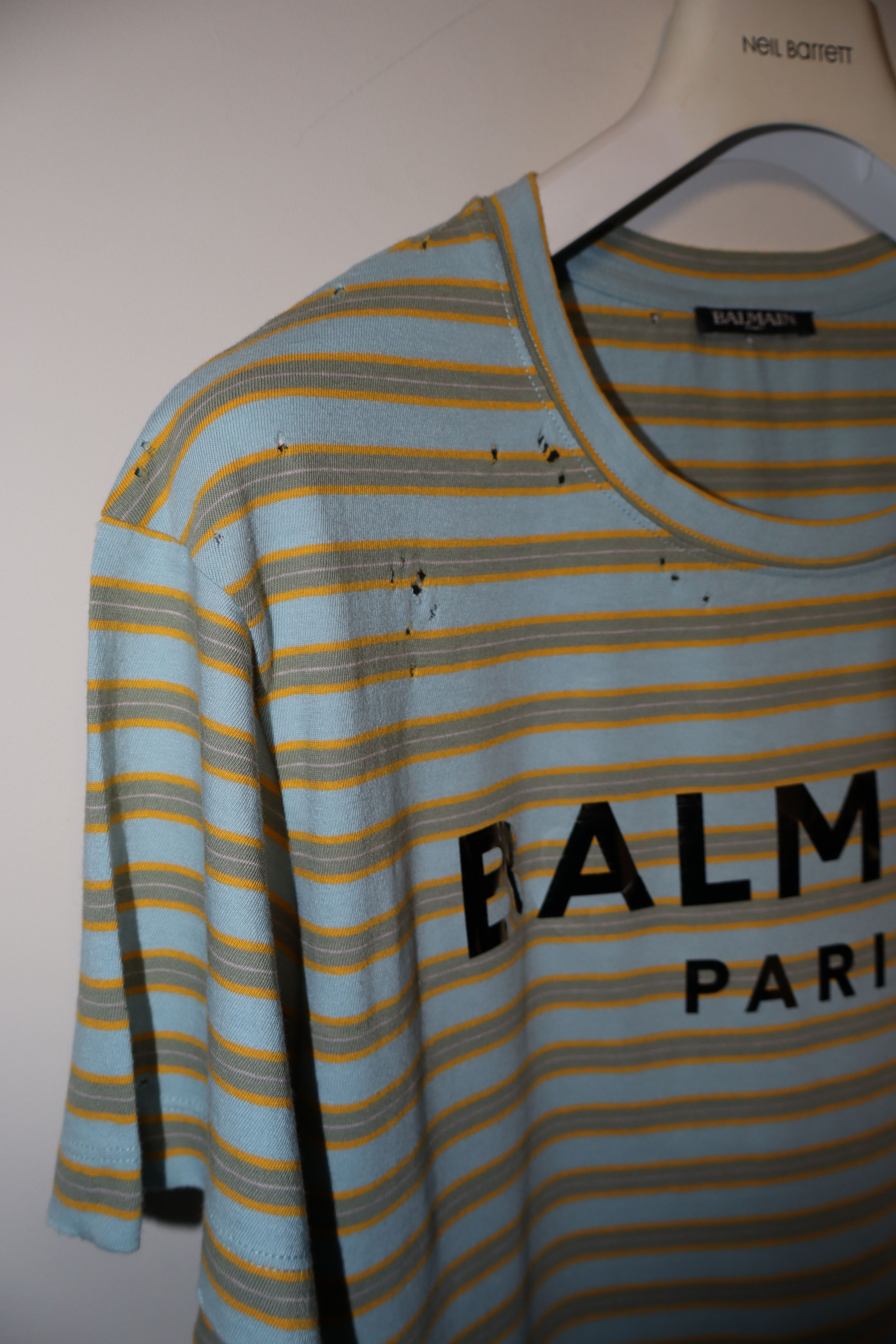 Balmain 1 of 1 logo t-shirt Size US M / EU 48-50 / 2 - 5 Thumbnail