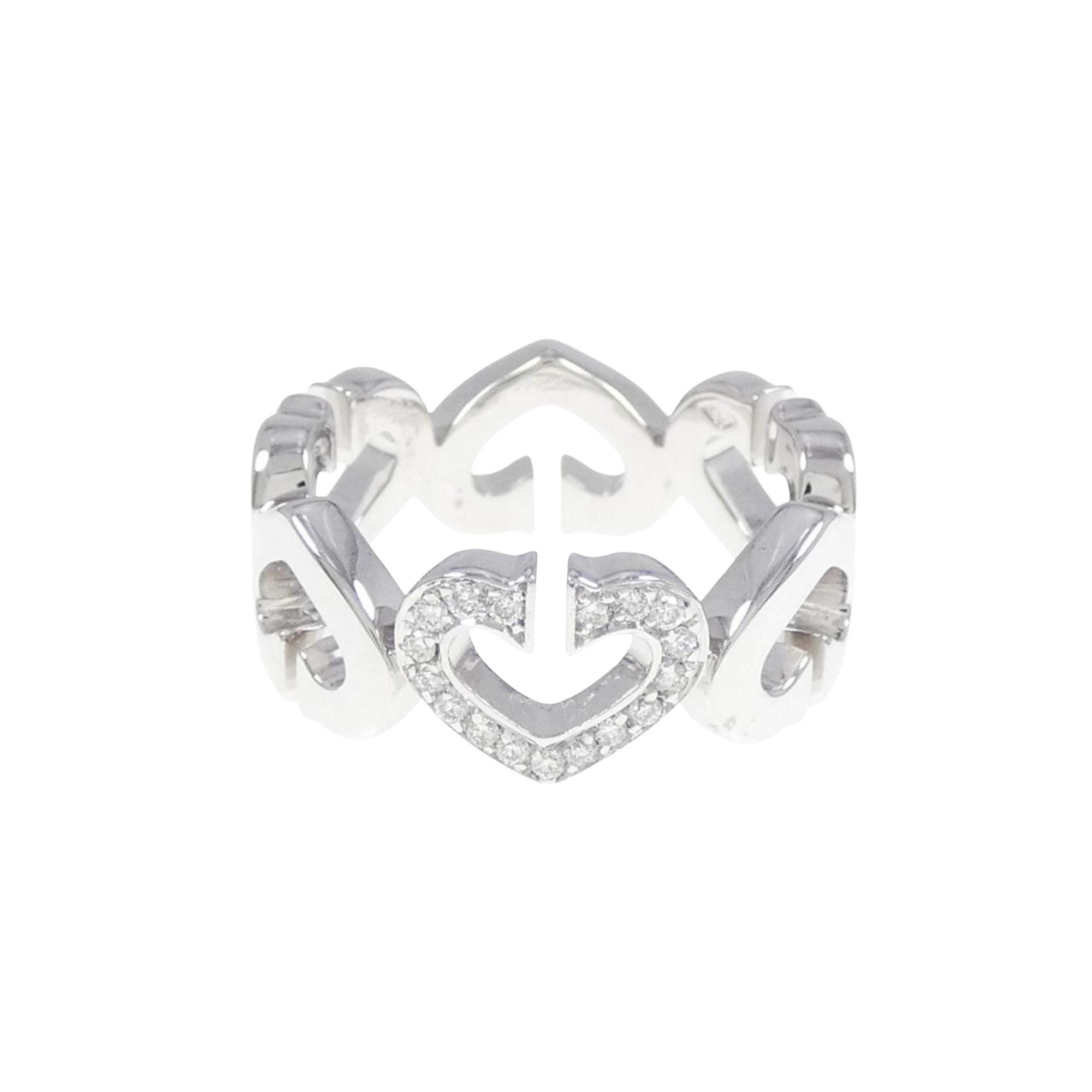 Cartier Cartier C heart ring Size ONE SIZE - 1 Thumbnail