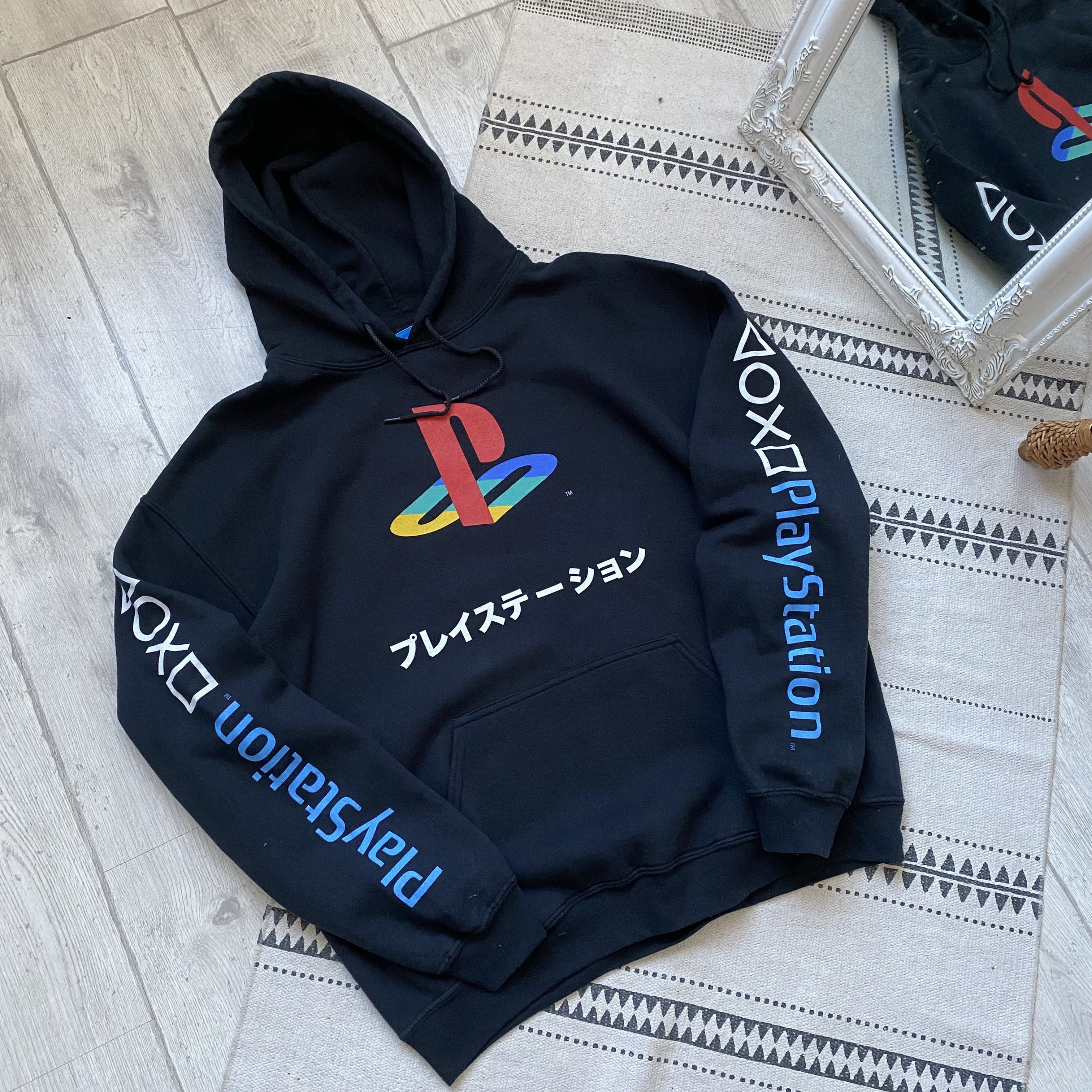 Playstation 🎮 Vintage 00s japanese Playstation hoodie Y2K balenciagaa Size US L / EU 52-54 / 3 - 7 Thumbnail