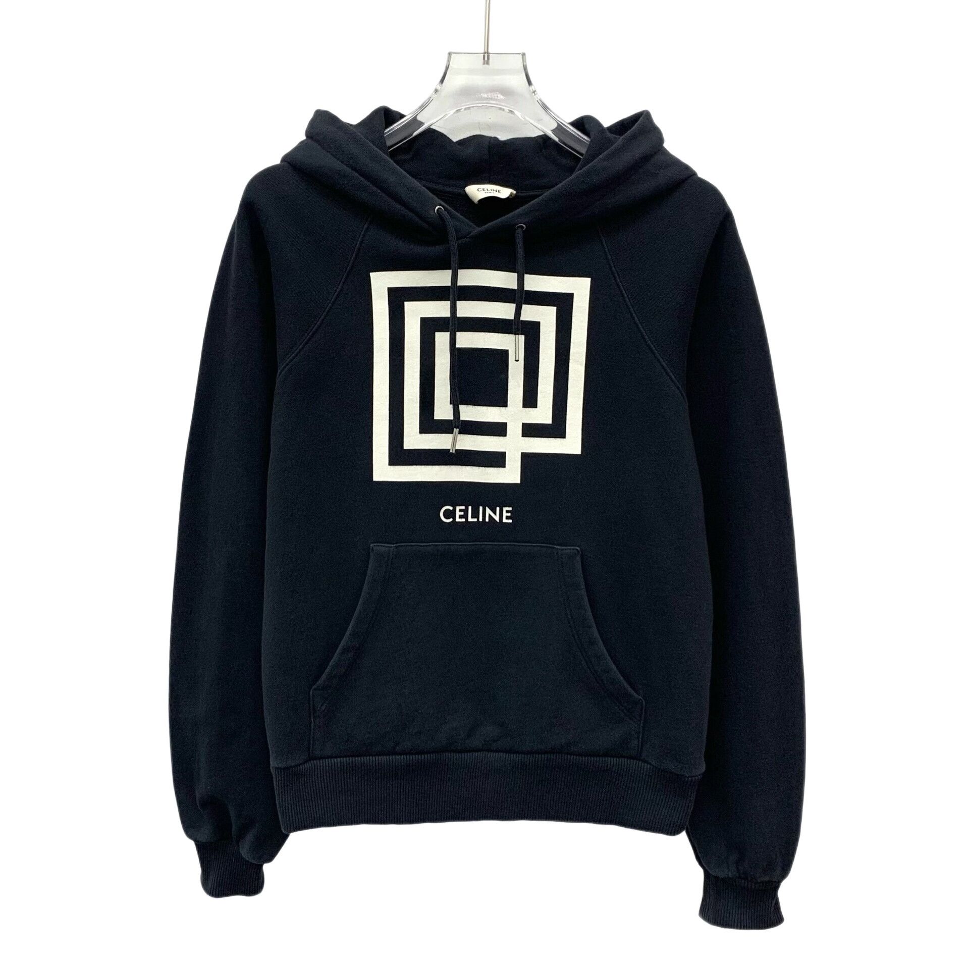 Celine CELINE Geometric Graphic Printed Hoodie Size XS Size US XS / EU 42 / 0 - 1 Thumbnail