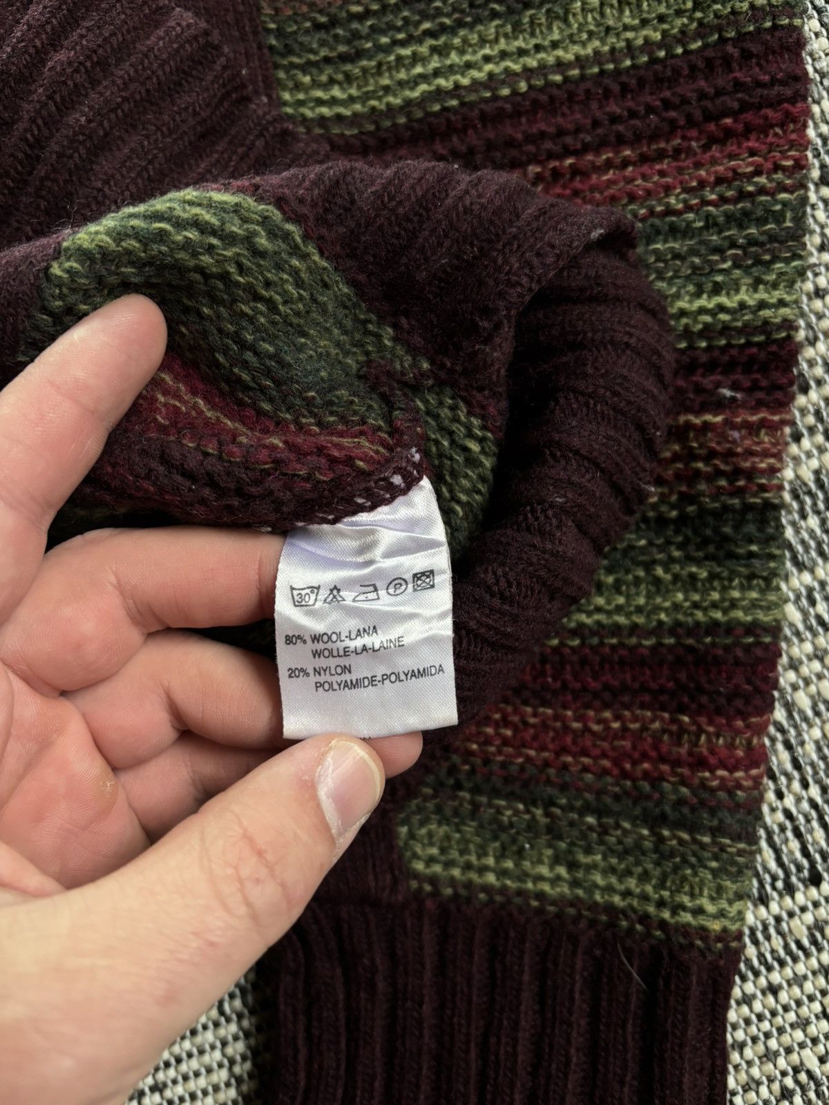 O'Neill O’neill Very Rare Wool Vintage Winter Ski Full Zip Sweater Size L / US 10 / IT 46 - 8 Thumbnail