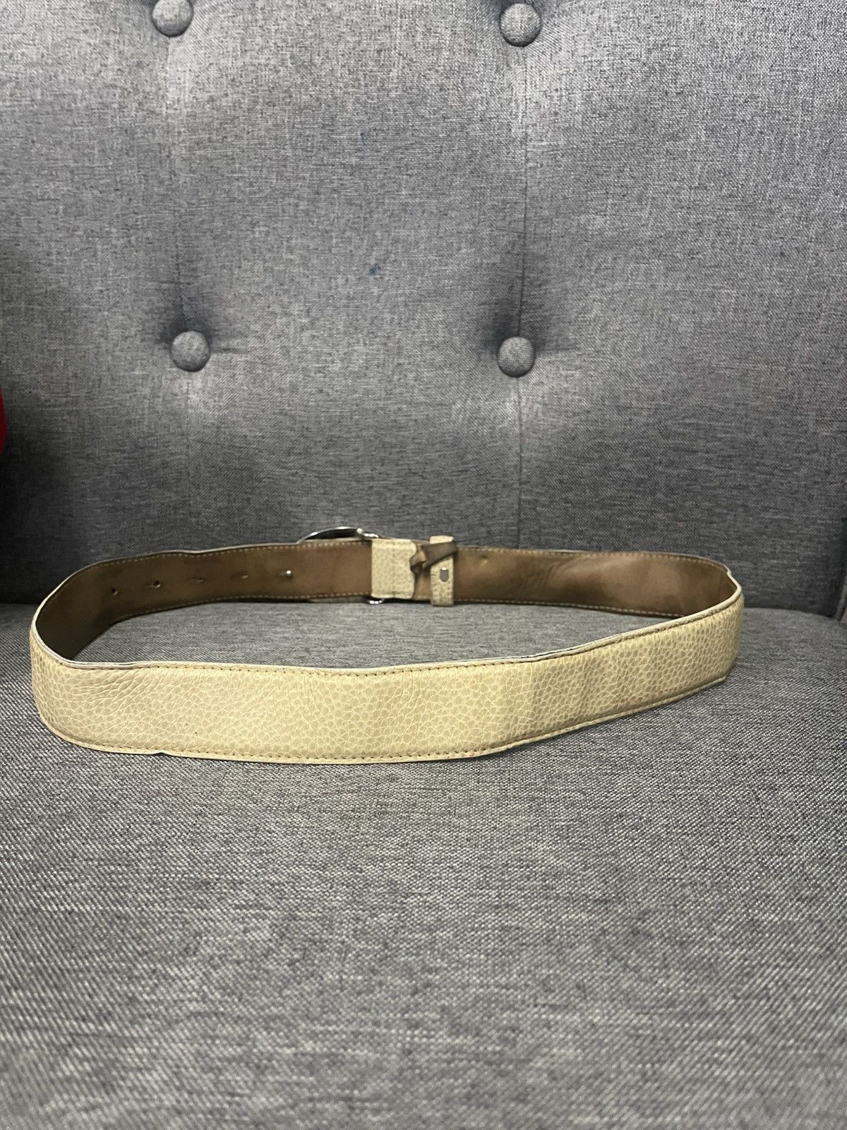 Dolce & Gabbana Spiral Leather Belt