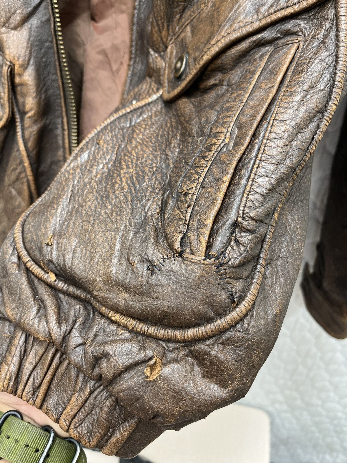 Harley Davidson A(38)🔥🔥🔥STEALS VTG HARLEY DAVIDSON LEATHER JACKET Size US M / EU 48-50 / 2 - 14 Thumbnail