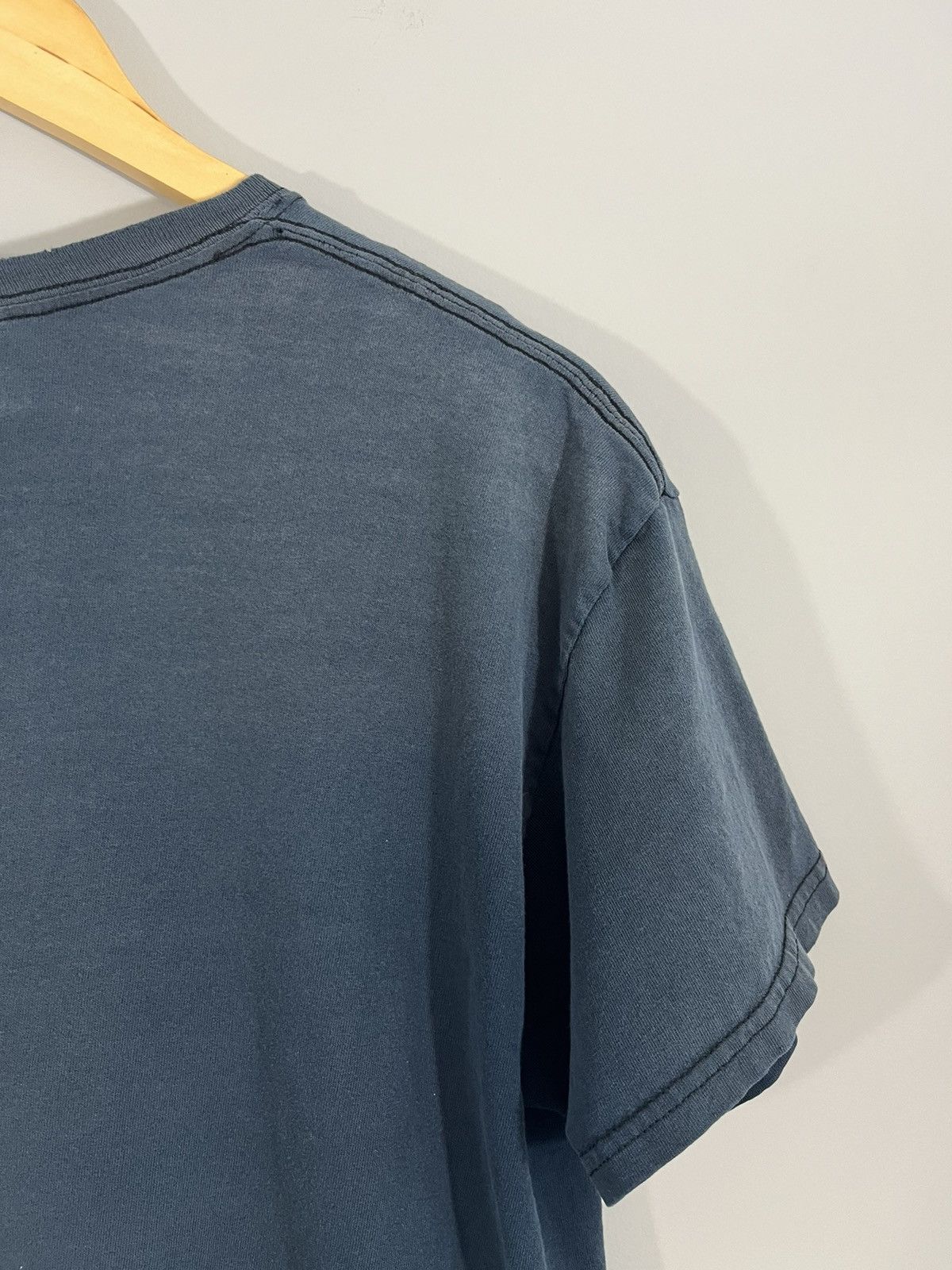 Other Thrashed Sun Faded Distressed Navy Tee Size US L / EU 52-54 / 3 - 13 Thumbnail