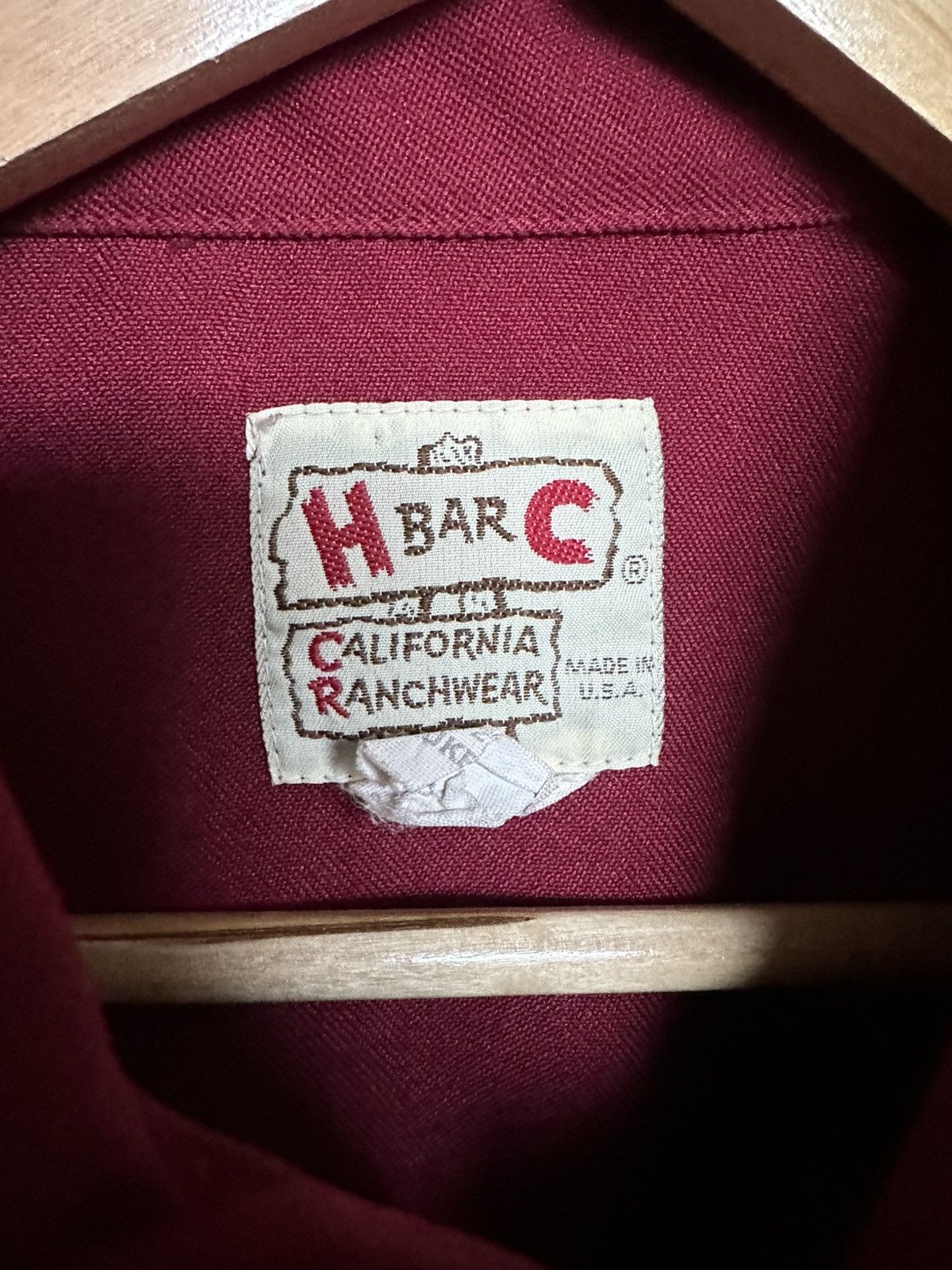 Vintage 1970’s H Bar C Western California Ranch Wear Button Up Shirt Size US L / EU 52-54 / 3 - 2 Thumbnail