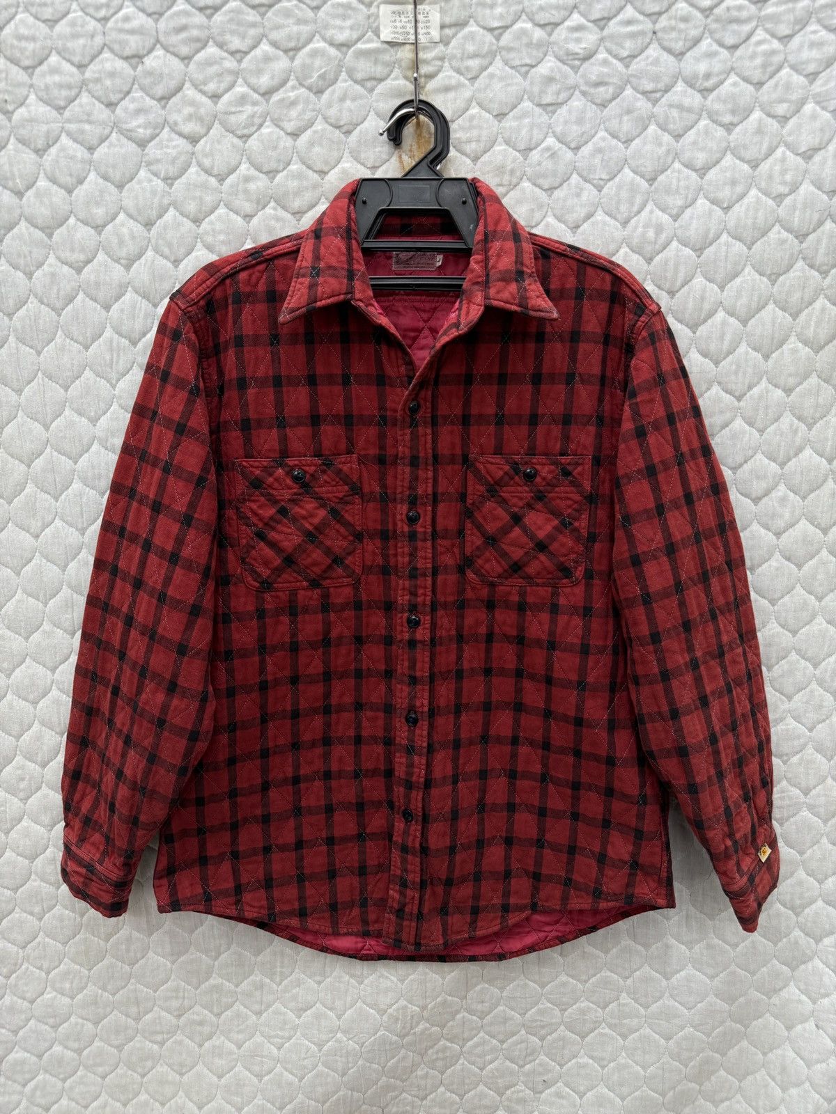 Sugar Cane 🔥🔥🔥VINTAGE SUGAR CANE QUILTED TARTAN JACKET SHIRTS Size US M / EU 48-50 / 2 - 1 Thumbnail