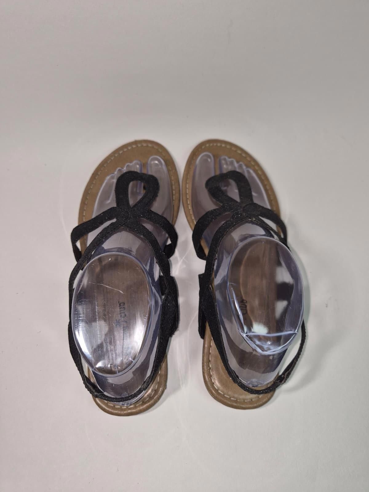 Other Strappy Flat Black Sparkly Women Sz 9 Montego Bay Club Size US 9 / IT 39 - 6 Thumbnail