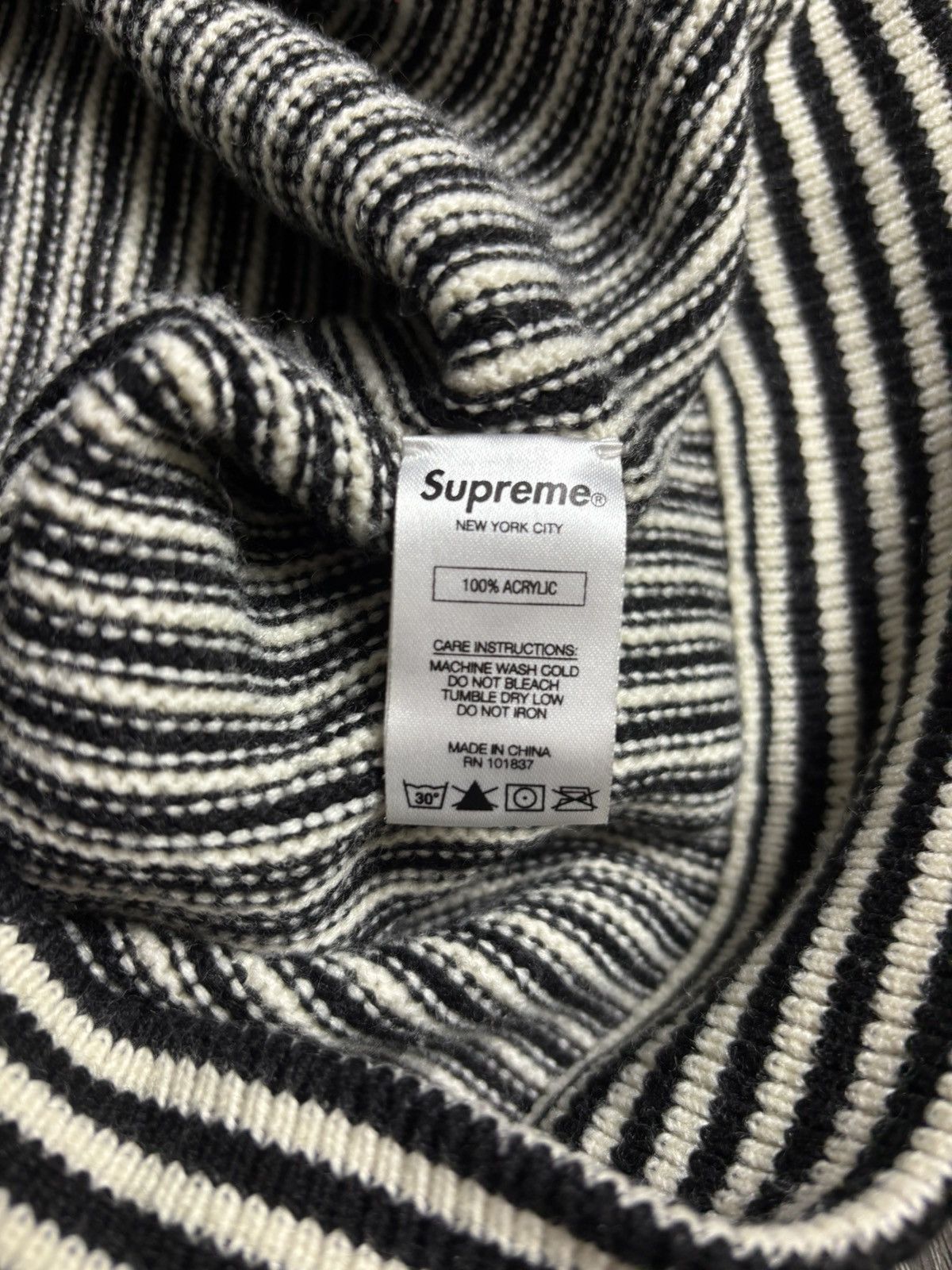 Supreme SUPREME STRIPED CARDIGAN Size US M / EU 48-50 / 2 - 5 Thumbnail