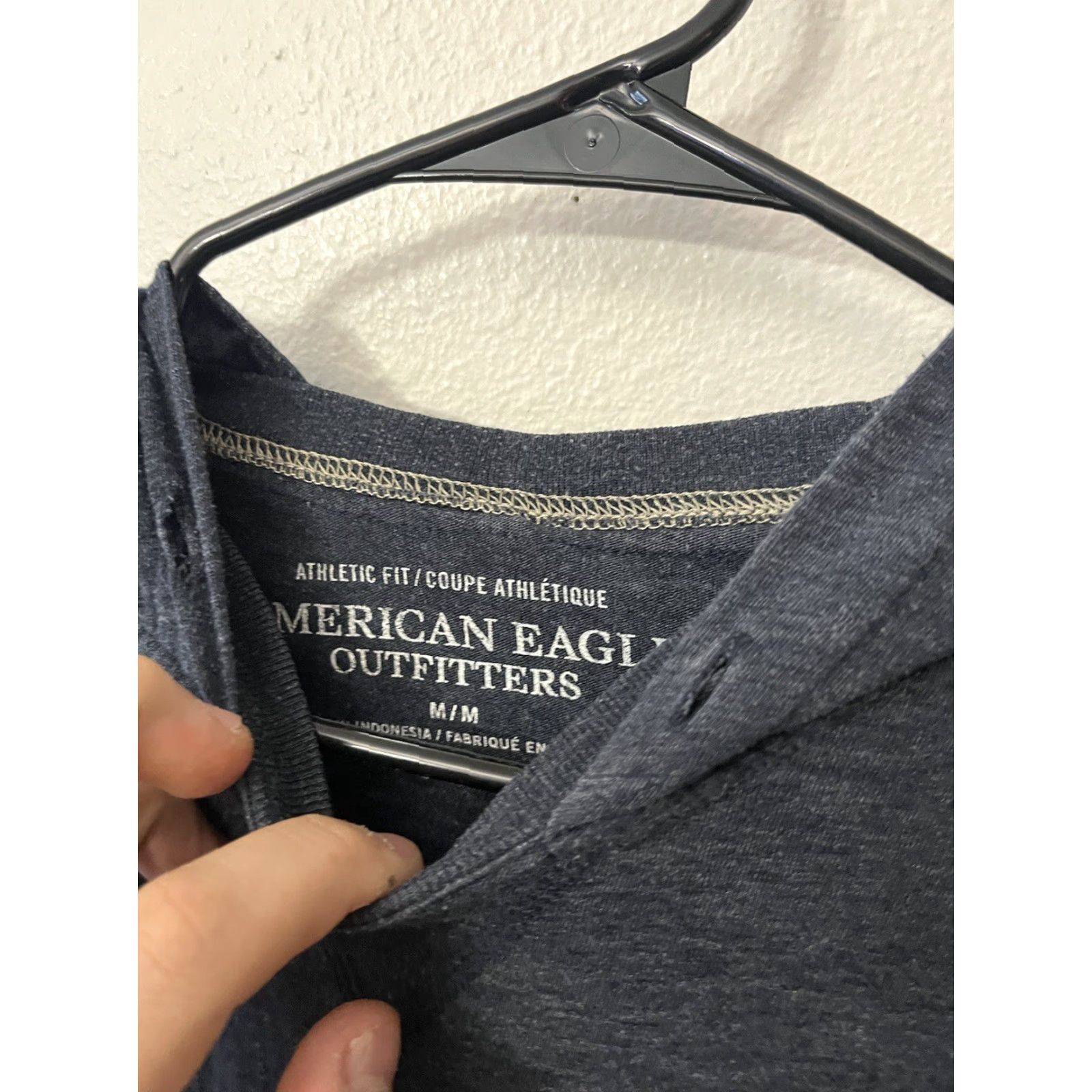 American Eagle Outfitters American Eagle Mens Gray Long Sleeve Hooded Sweatshirts Size M Athletic Fit Size US M / EU 48-50 / 2 - 4 Thumbnail