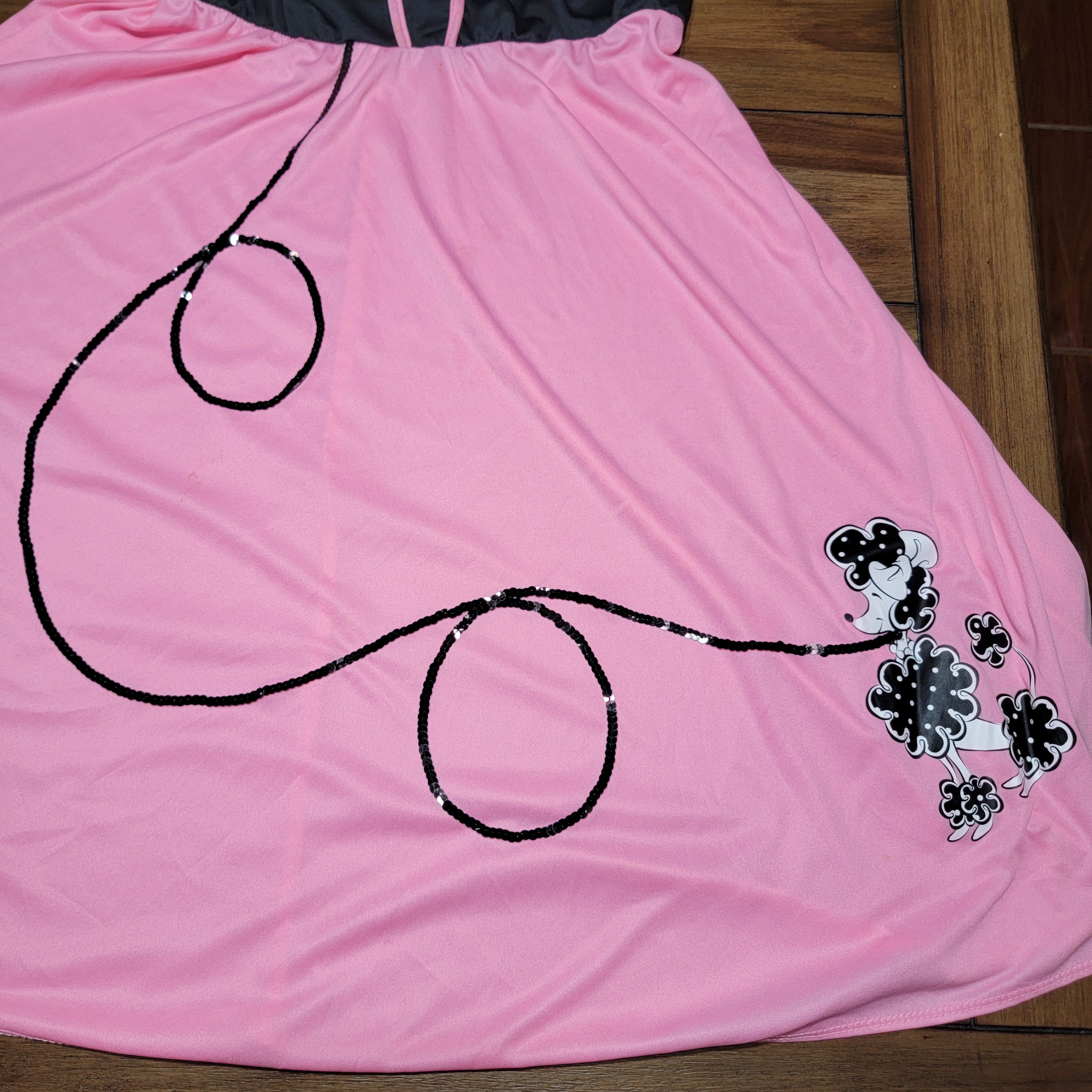 Other Calif Costumes 50's Style Dress w/ Poodle Skirt - 1X Juniors Size XL / US 12-14 / IT 48-50 - 3 Thumbnail