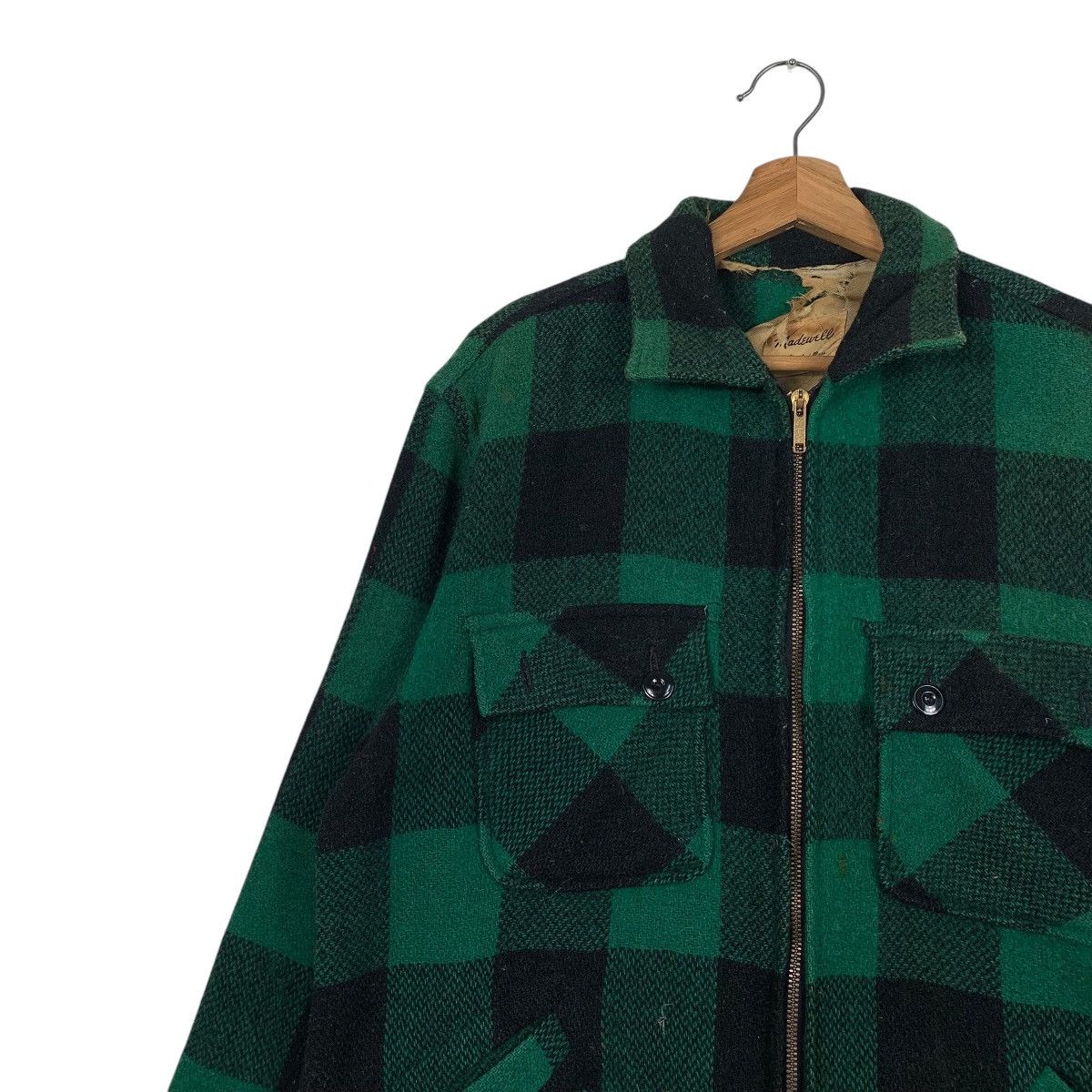 Madewell Vintage Madewell Tartan Wool Jacket Size US M / EU 48-50 / 2 - 6 Thumbnail