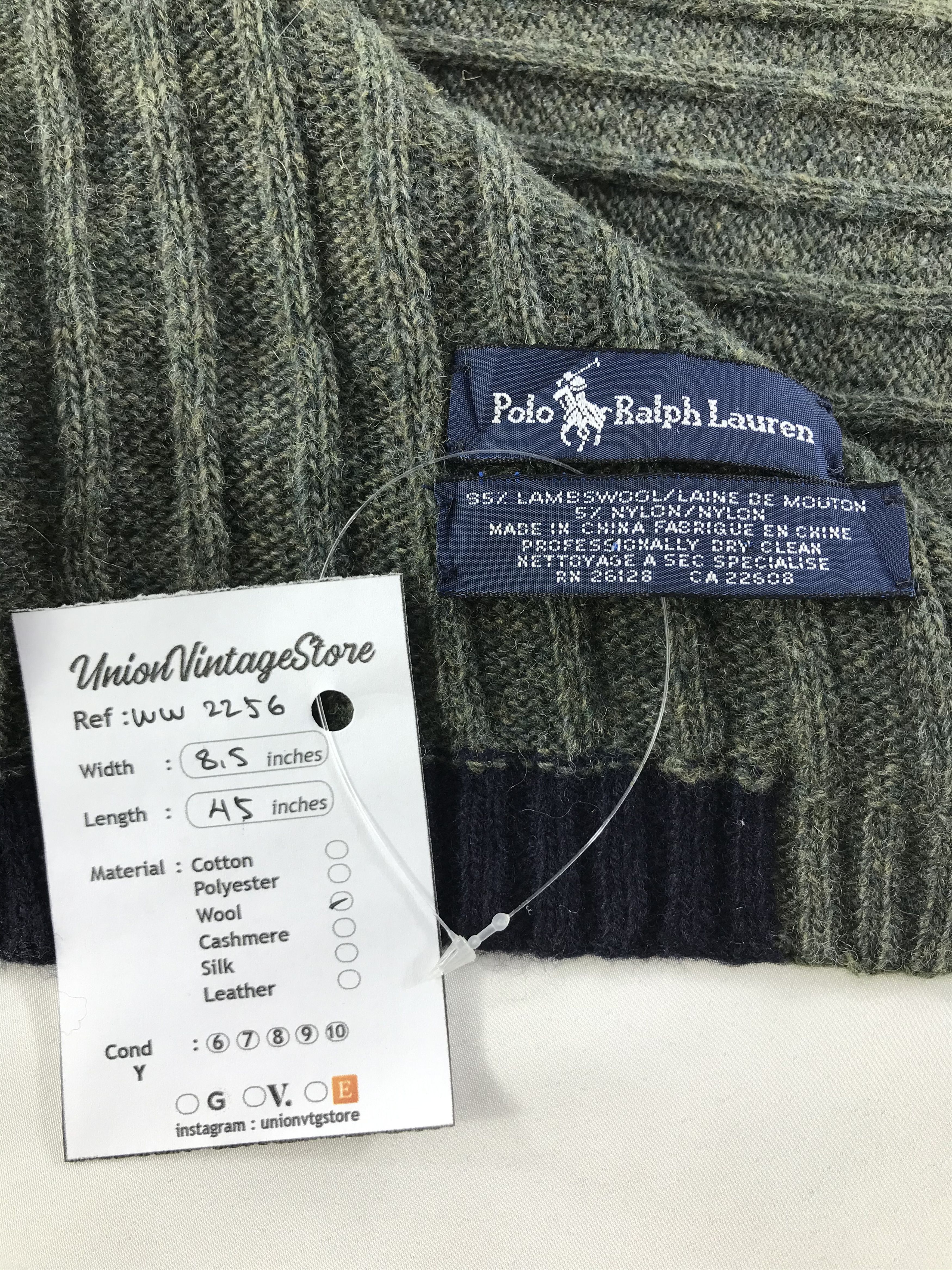 Polo Ralph Lauren Polo Ralph Lauren Scarf / Muffler / Neckwear - WW2256 Size ONE SIZE - 4 Thumbnail