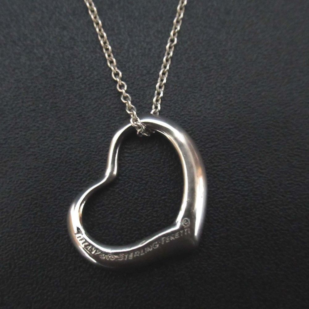 Tiffany & Co. Tiffany&Co. Elsa Peretti 925 Silver Necklace Precious Metal Necklace DUTY FREE for USA